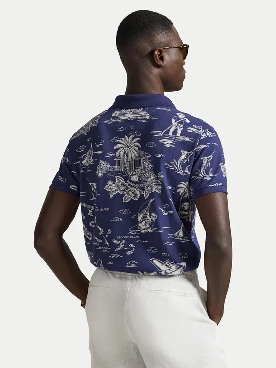 RALPH LAUREN Ralph Lauren KNIT POLO — 3/4