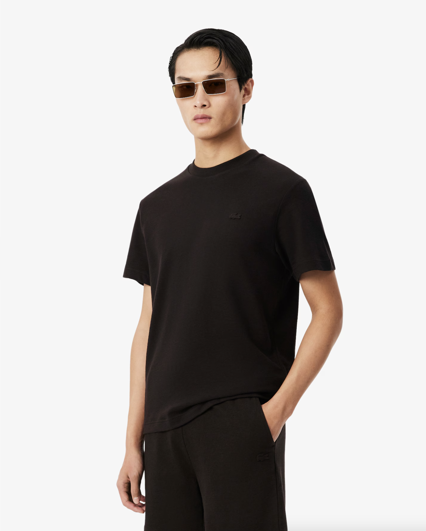 Lacoste Lacoste T-shirt in jersey testurizzata — 5/6