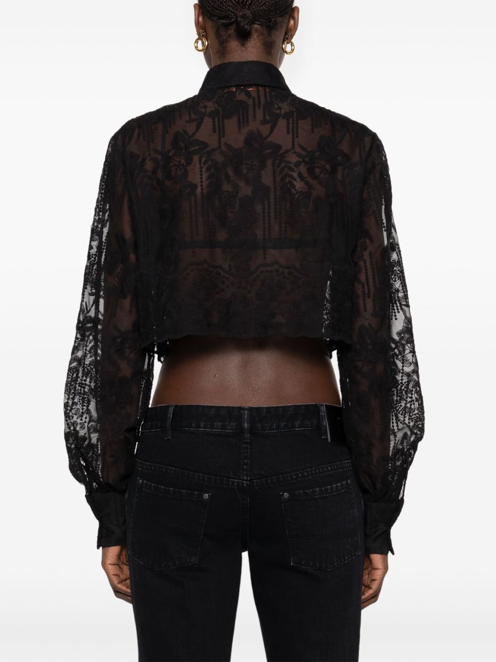 Ermanno Scervino Camcia Crop