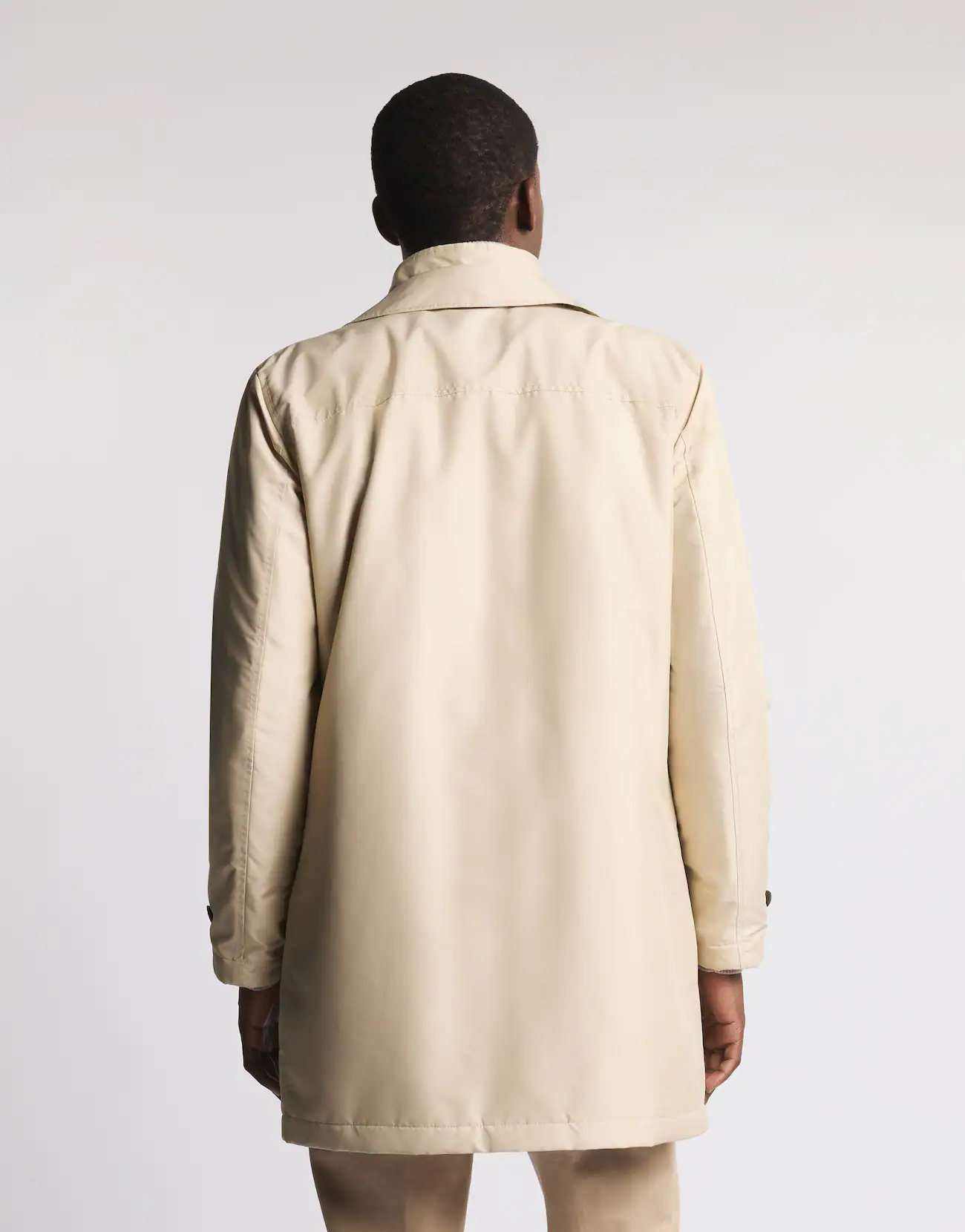 Fay Fay Morning Coat in Popeline Tecnico — 16/21