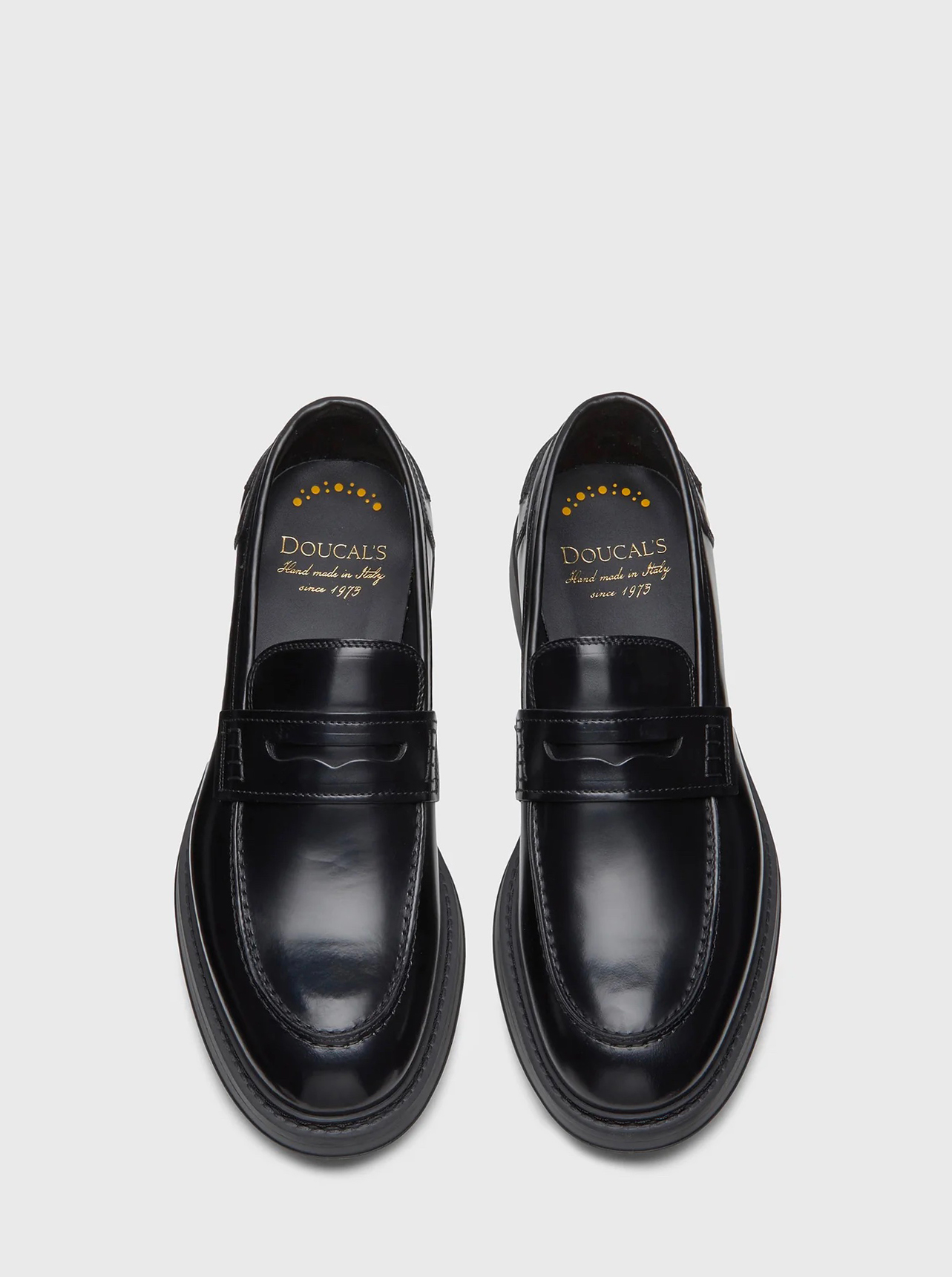 Doucal's Doucal's Mocassino in pelle nera — 7/8