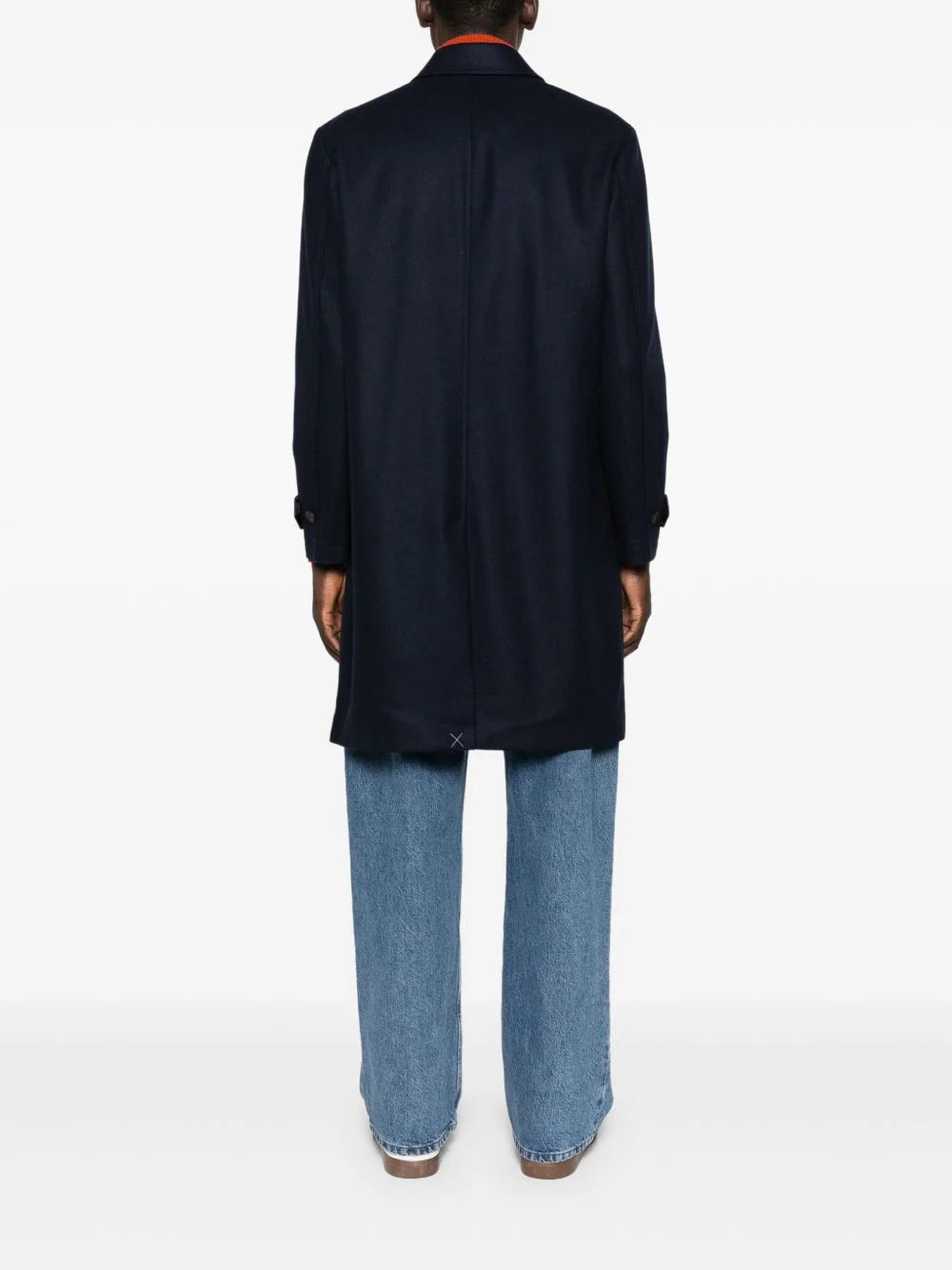 Fay Fay Cappotto blu con bottoni — 2/4