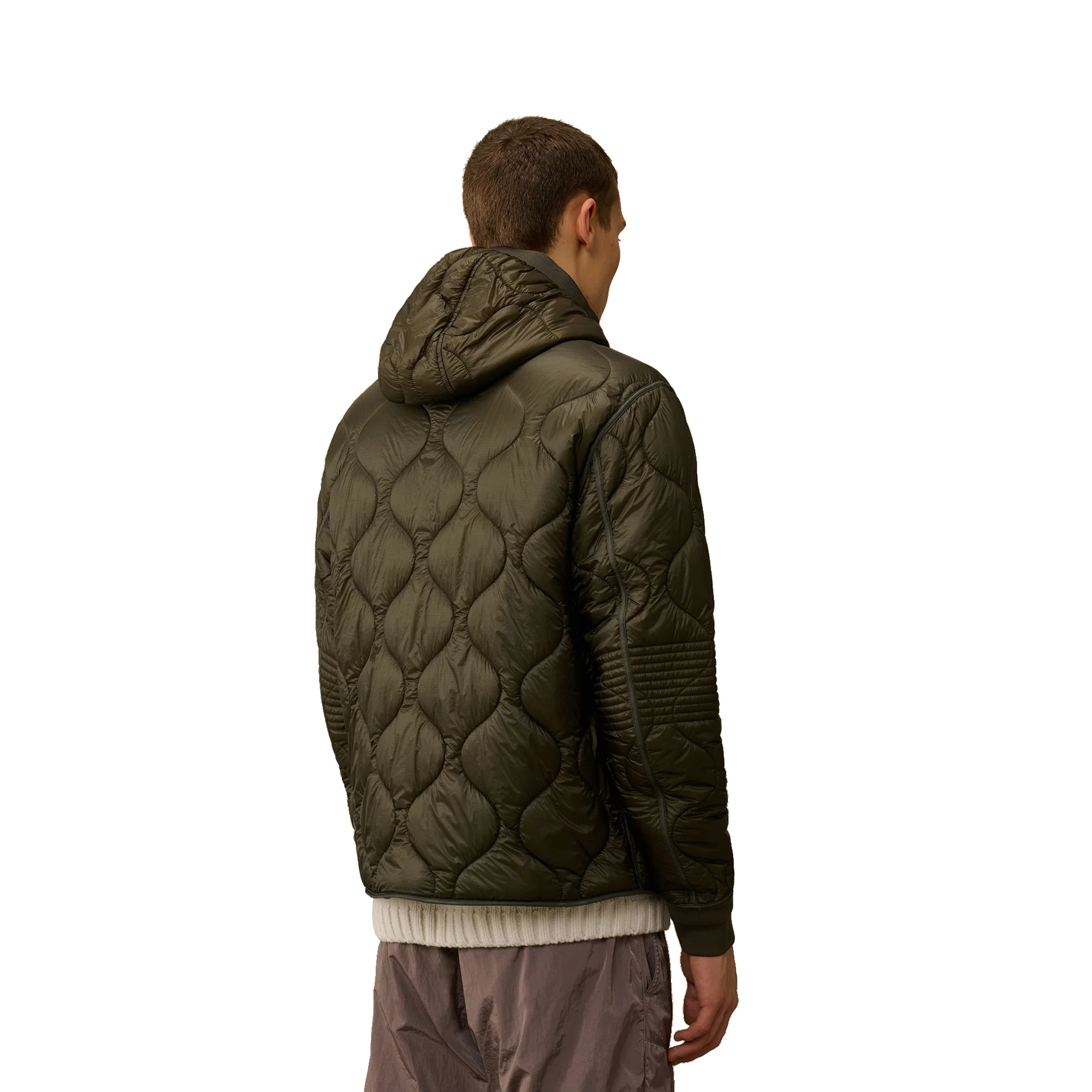 C.P. COMPANY C.p. Company Linear Padded Hooded Jacket — 2/4
