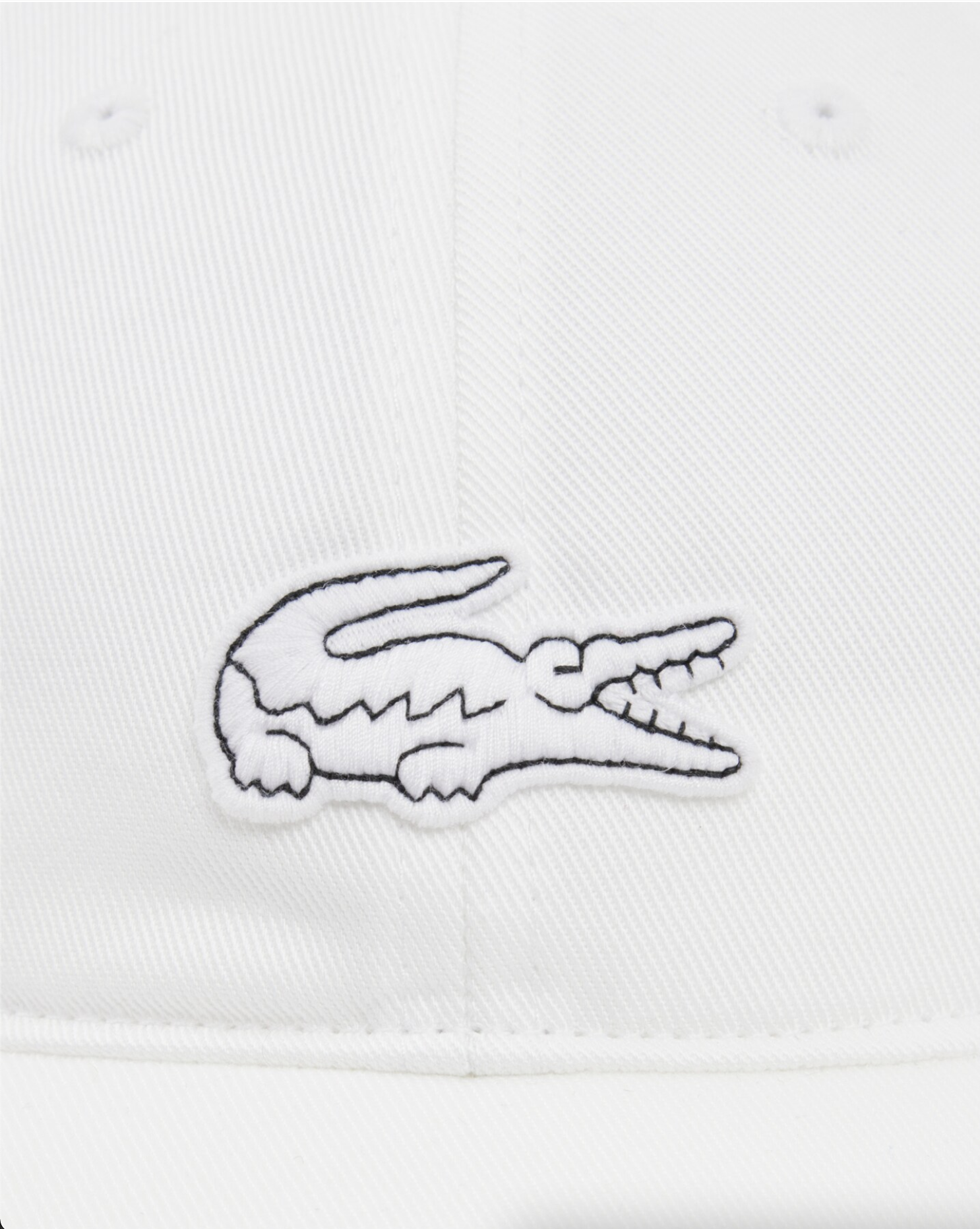 Lacoste Lacoste Cappellino in twill di cotone con stemma — 3/6