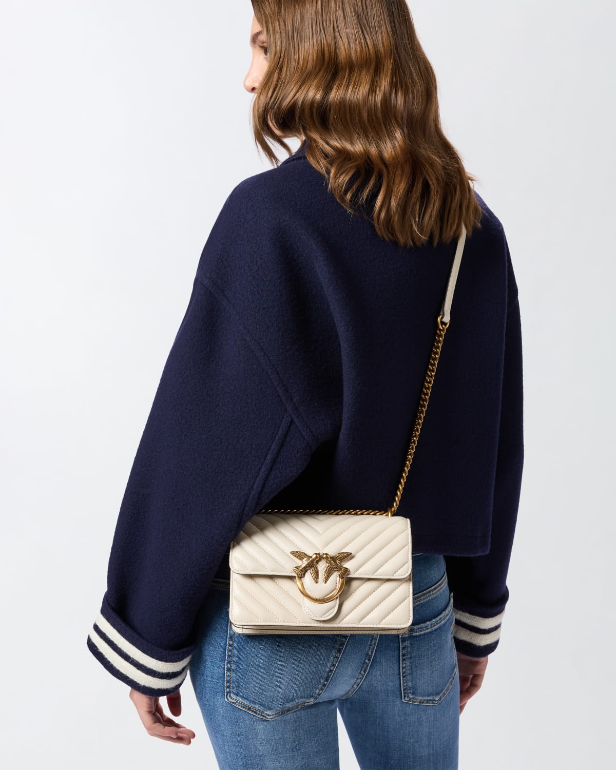Pinko Pinko Borsa piccola a tracolla Love Bag One Chevron — 6/7