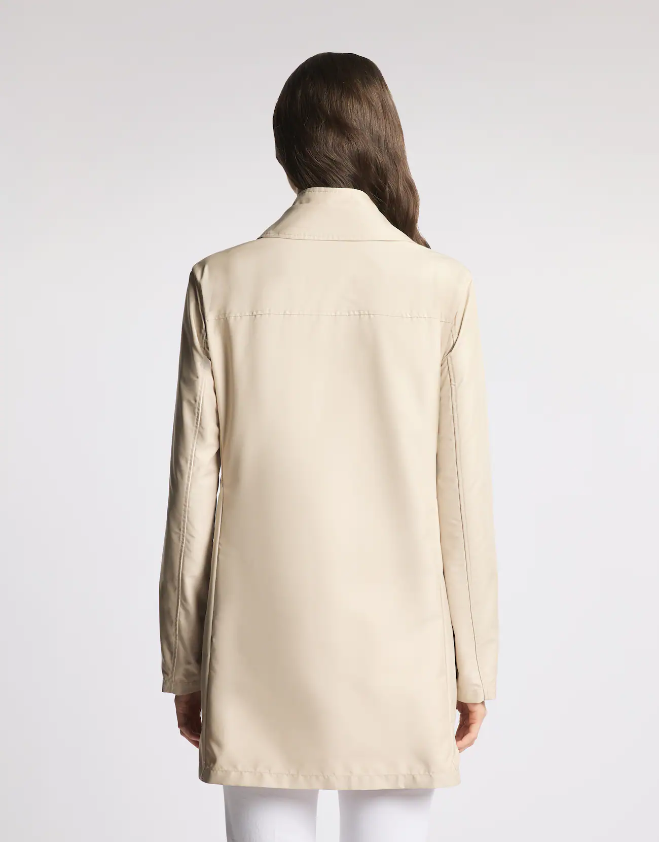 Fay Fay Morning Coat in Popeline Tecnico — 2/4