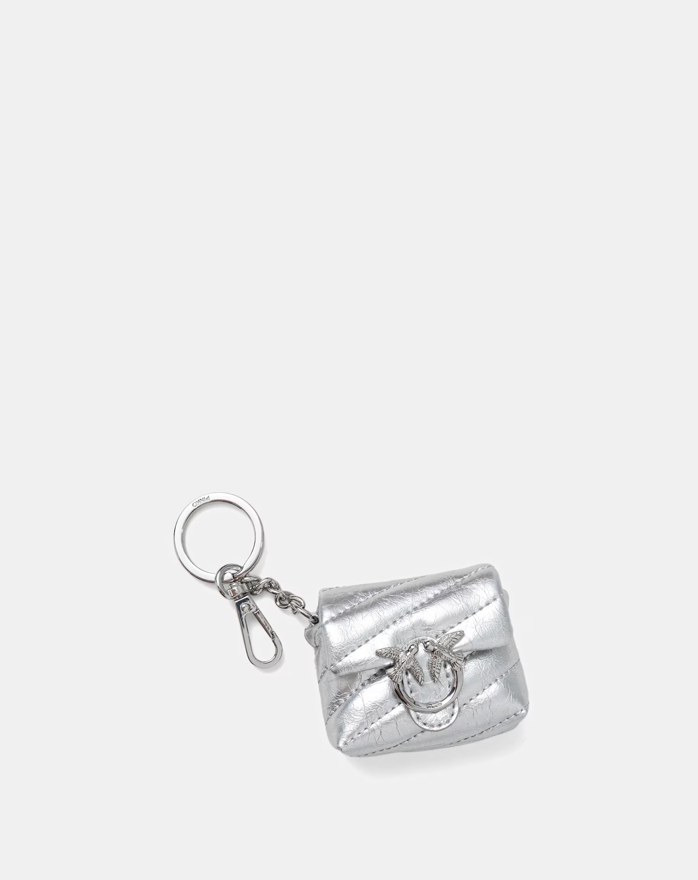 Pinko Pinko AIRPODS LOVE PUFF SHINY CALF — 3/4
