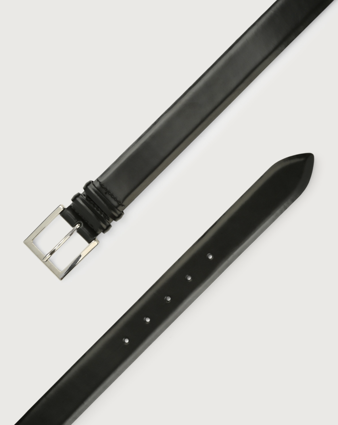 ORCIANI Orciani Cintura classica Calf in pelle 3,5 cm — 3/6