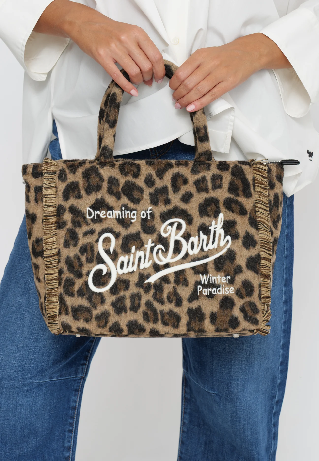 SAINT BARTH Saint Barth colette felt leopard — 3/3