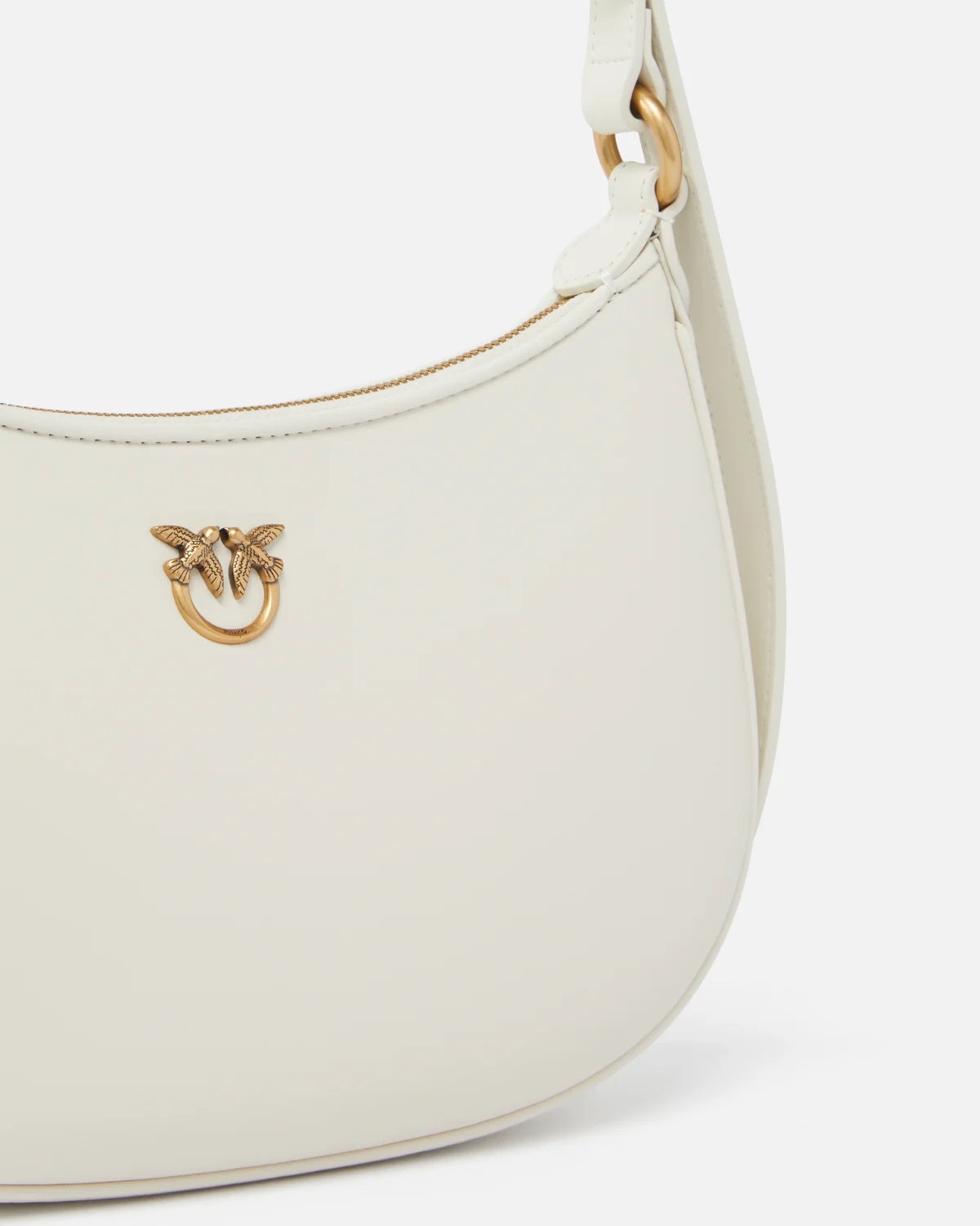 Pinko Pinko Borsa a spalla piccola Half Moon in pelle — 3/3