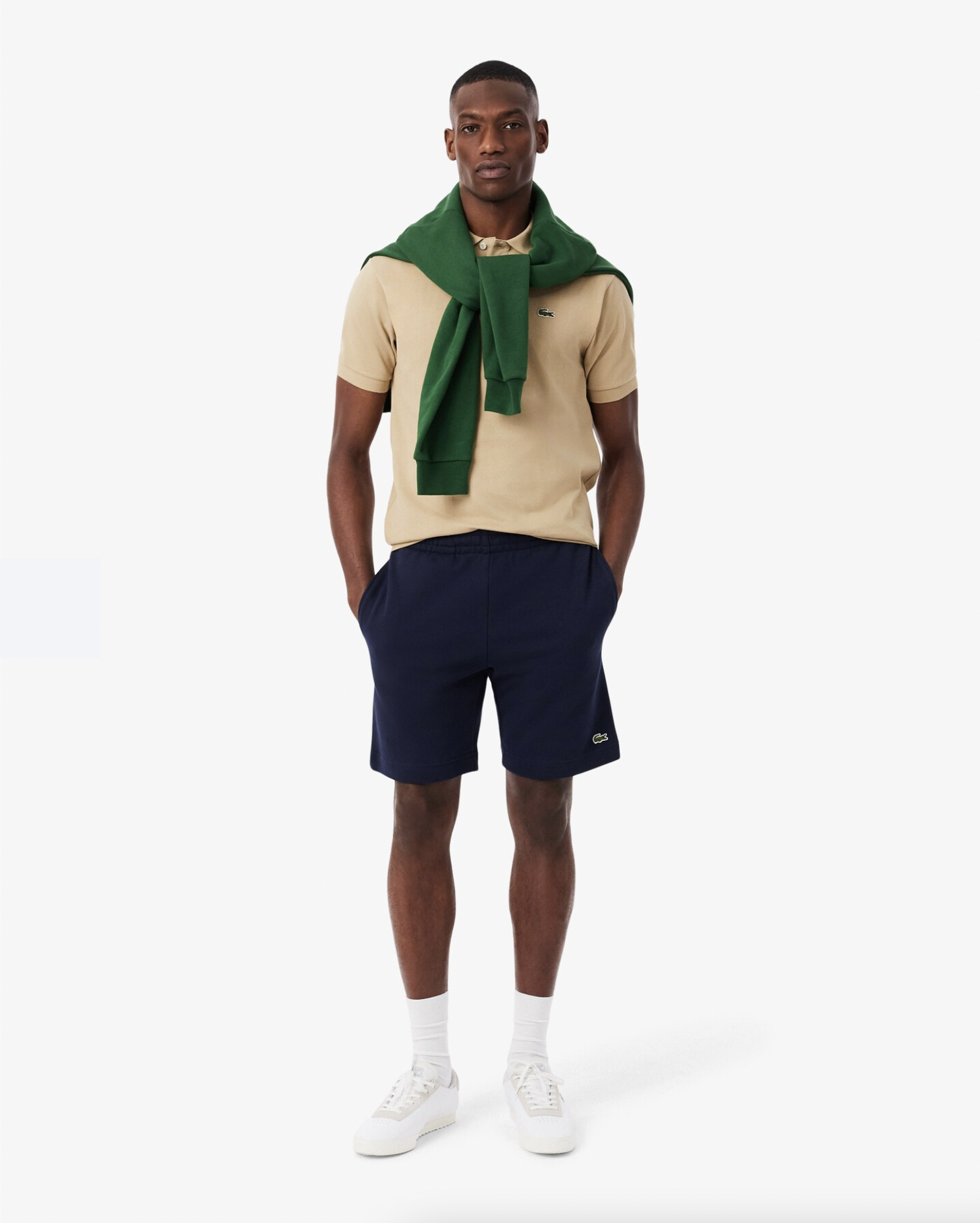 Lacoste Lacoste Shorts in tessuto felpato regular fit — 4/12
