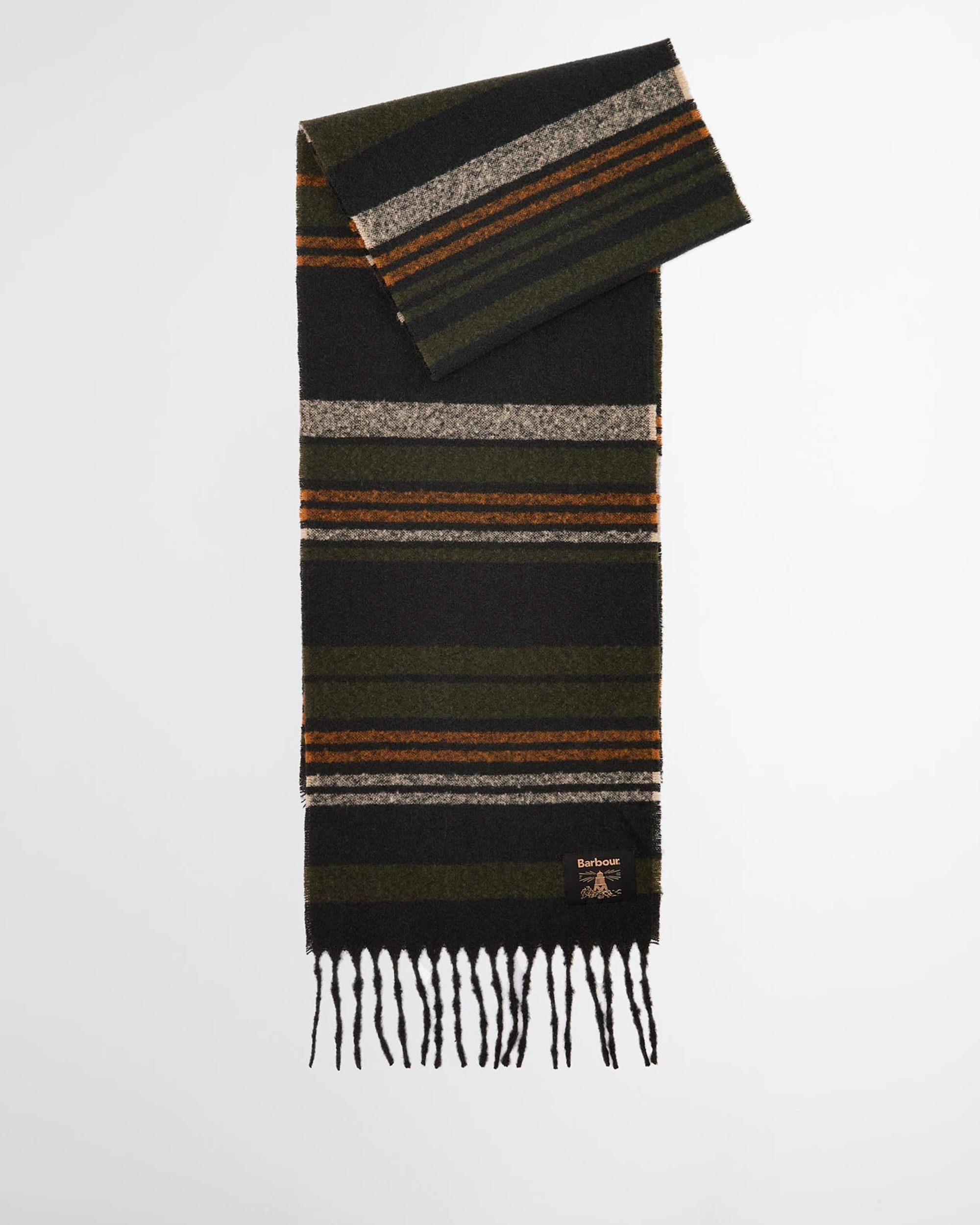 Barbour Barbour ALSTON STRIPE SCARF — 5/5
