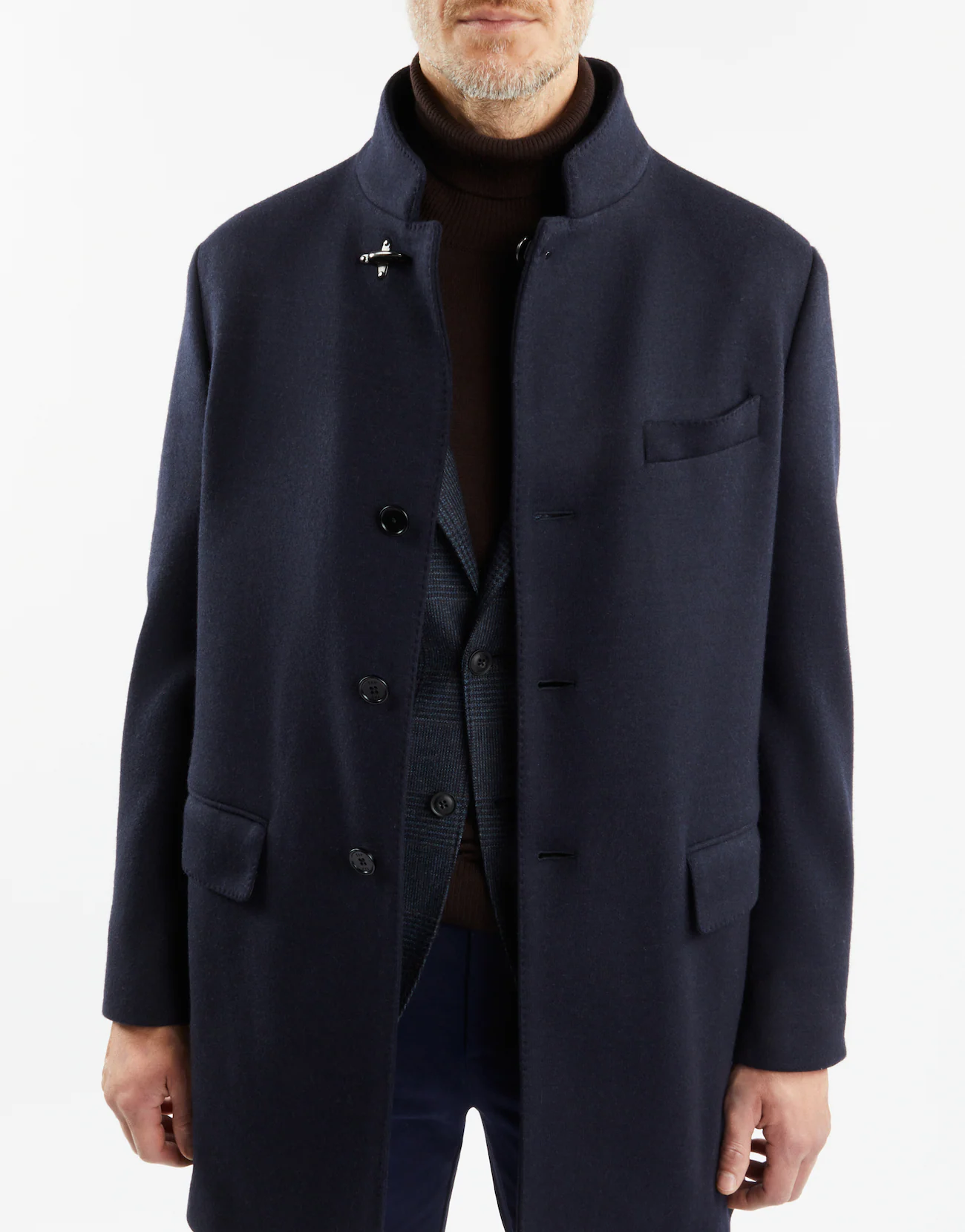 Fay Fay Cappotto in Panno di Lana — 3/10