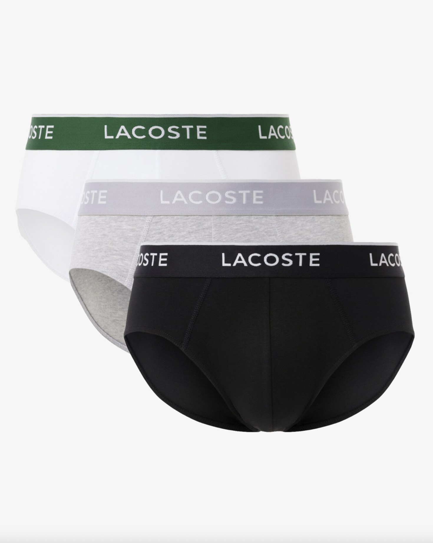 Lacoste Lacoste Slip in cotone tinta unita con logo — 2/5