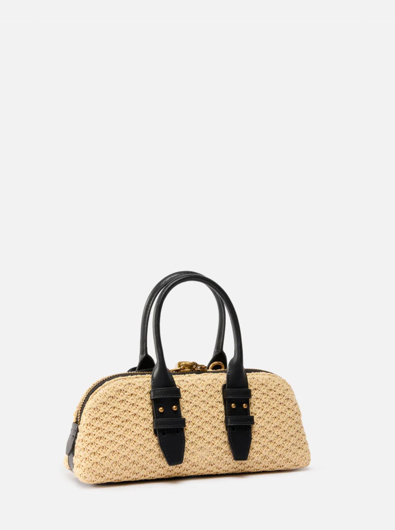 Pinko Pinko Borsa piccola a mano Escape Bag Horizontal in rafia — 4/4
