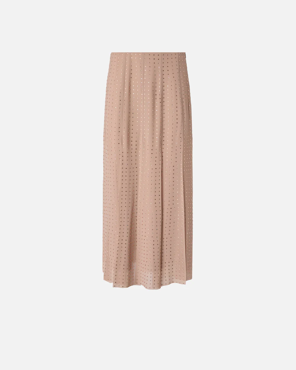 Pinko Pinko Gonna midi con frange e strass — 4/6