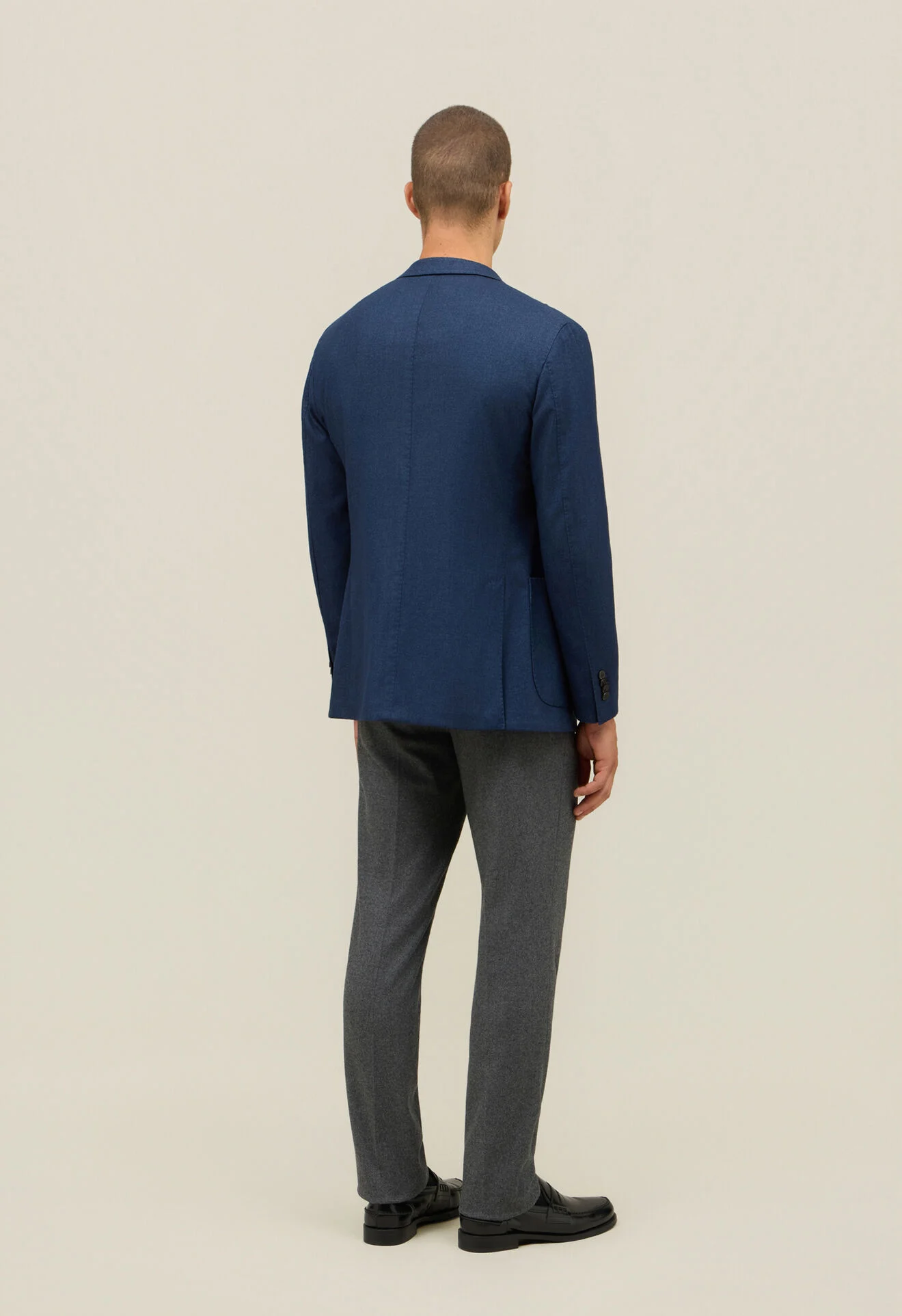 Boglioli Boglioli K-Jacket in lana tinta in capo — 1/3