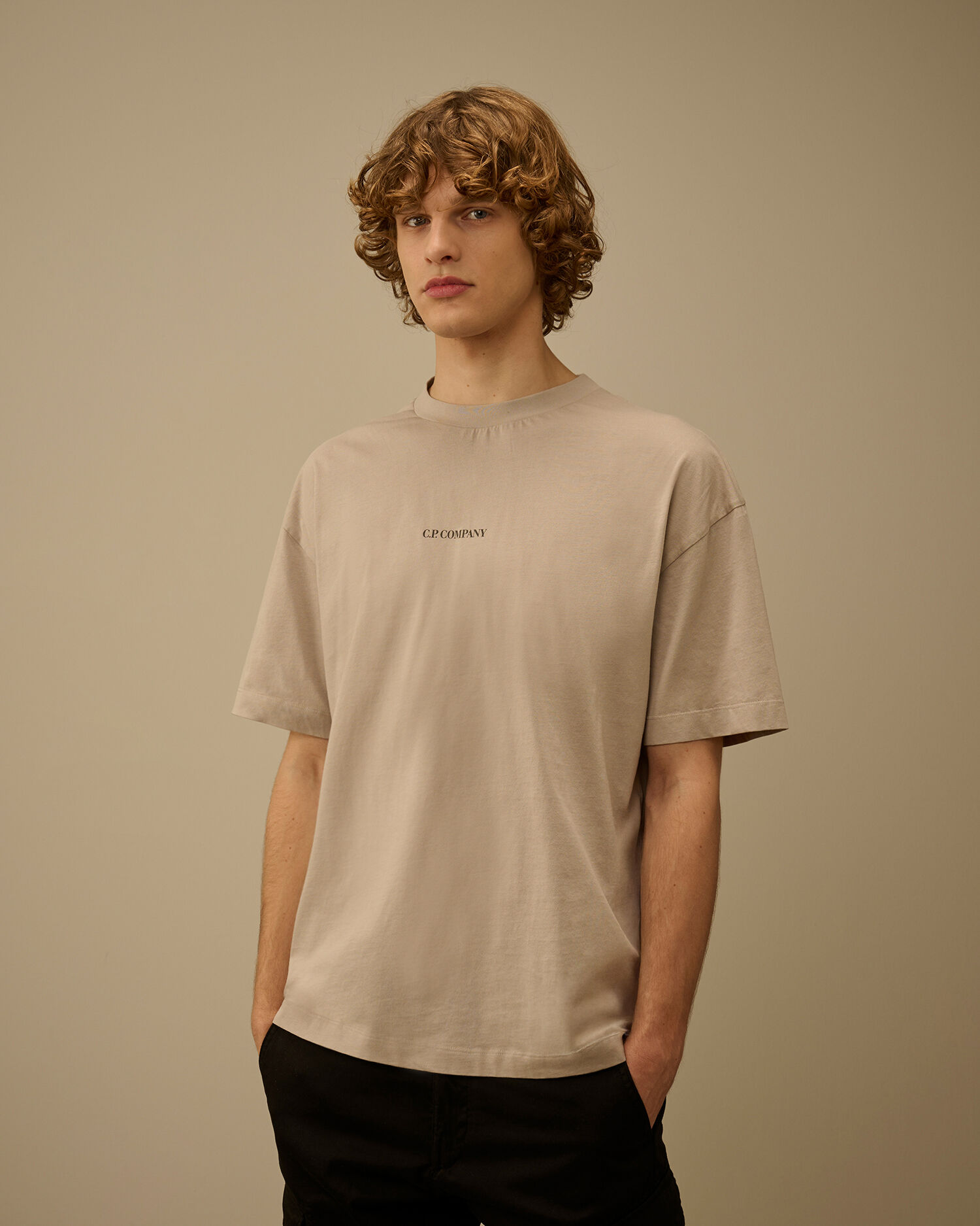 CP Company Cp Company 30/1 Jersey Short Sleeve Logo T-Shirt — 1/3