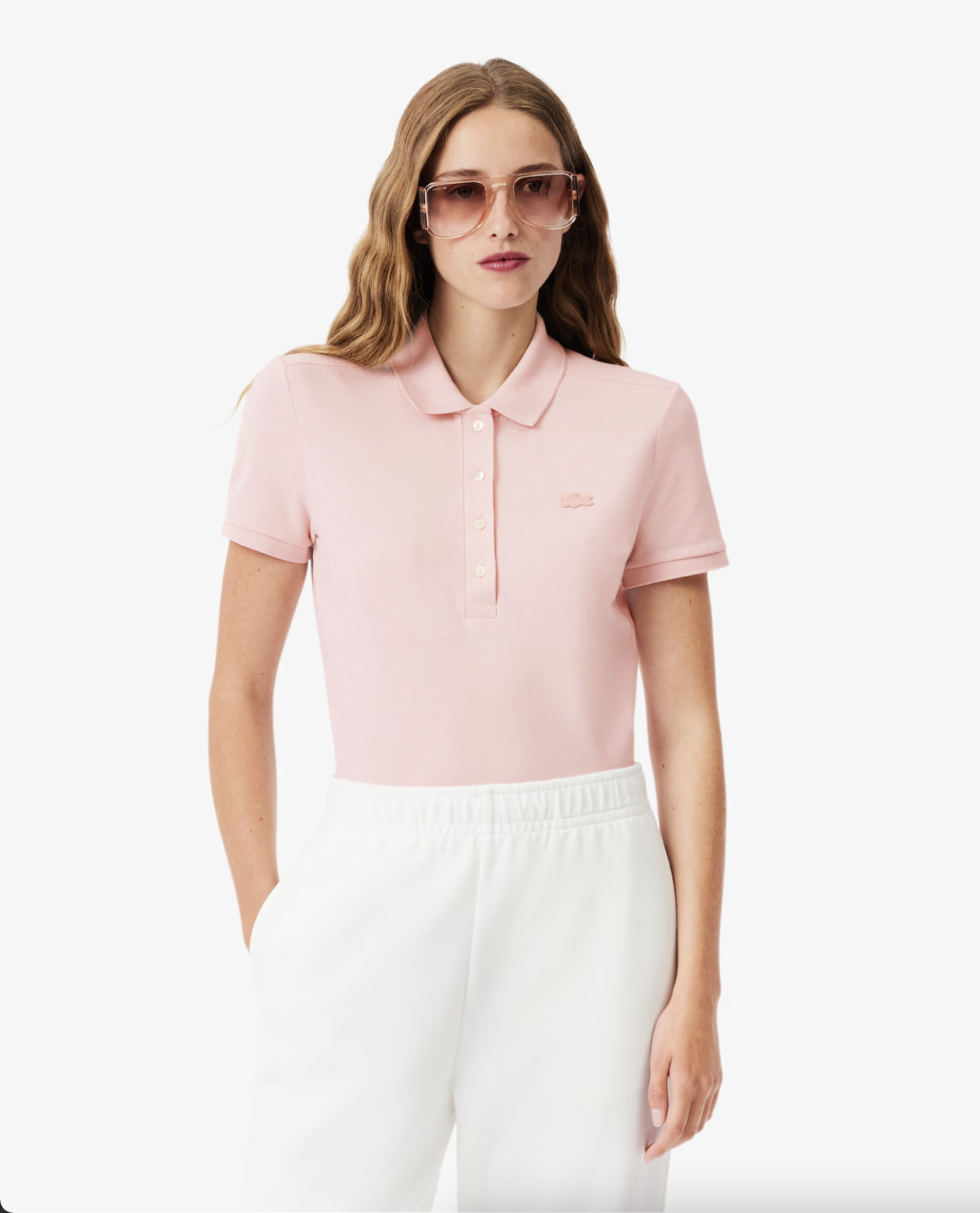Lacoste Lacoste Polo da donna in piqué di cotone stretch Lacoste slim fit — 6/17