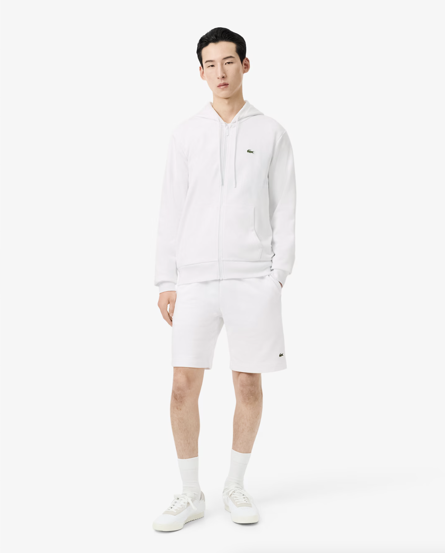 Lacoste Shorts in tessuto felpato regular fit