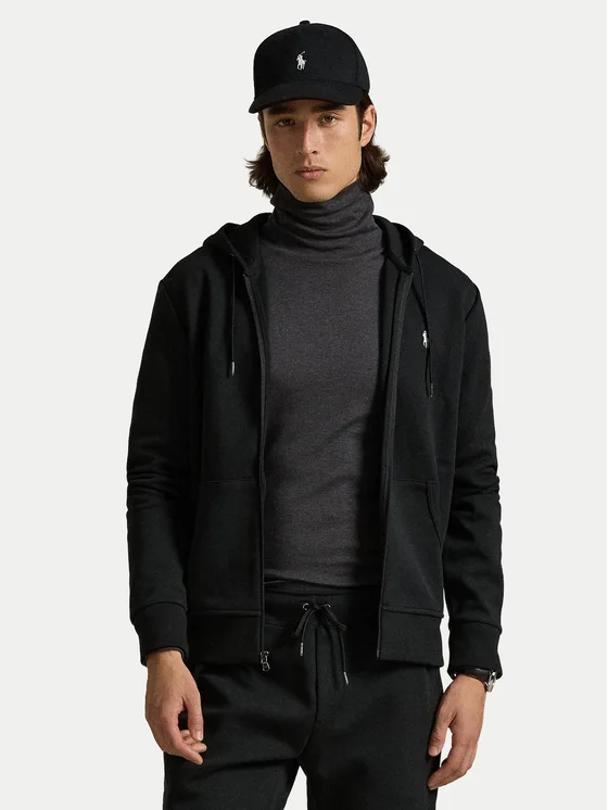 RALPH LAUREN Polo Ralph Lauren Felpa hoodie full zip sleeve double knt — 4/6