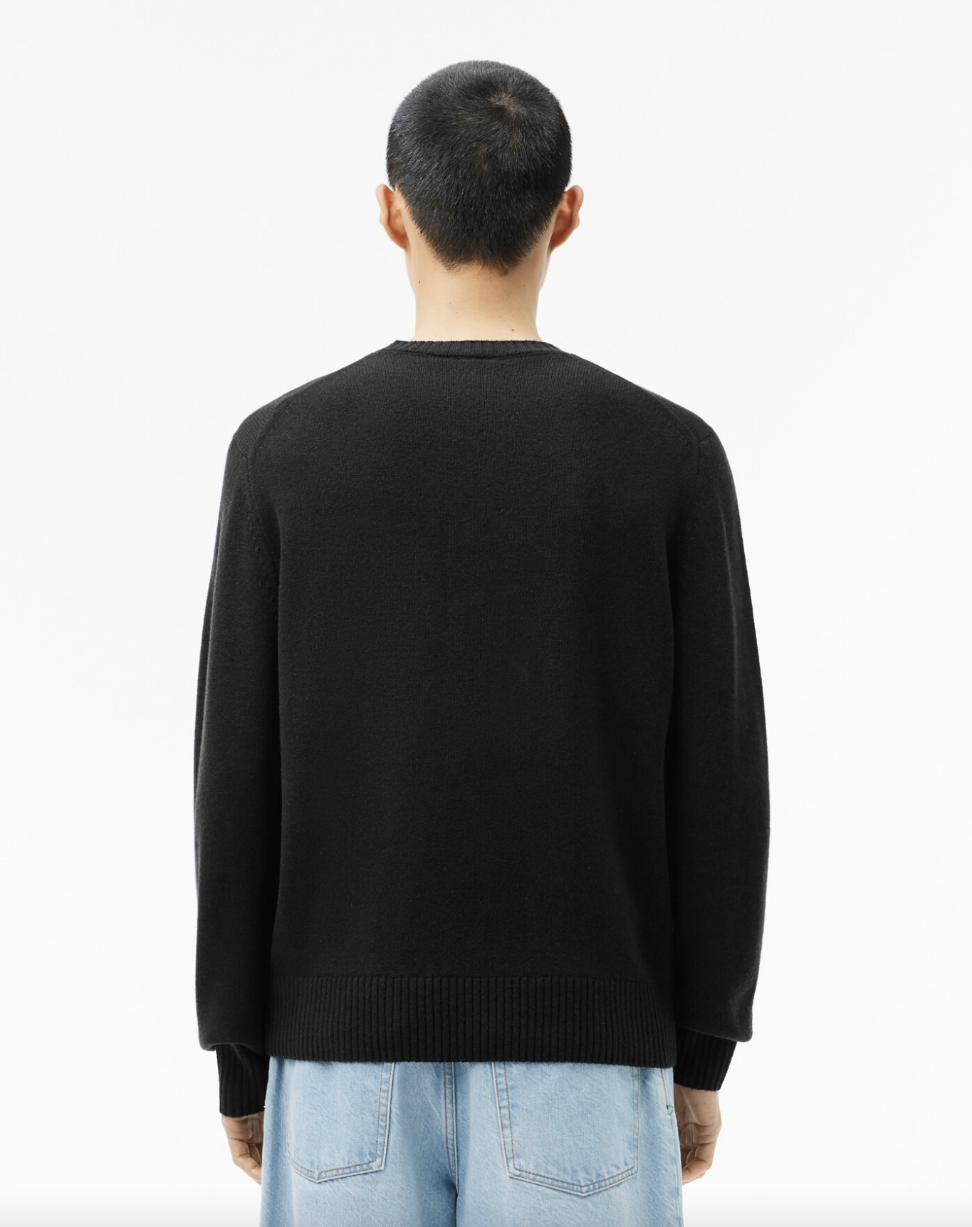Lacoste Lacoste MAGLIONE GIROCOLLO LANA CARDATA — 4/4