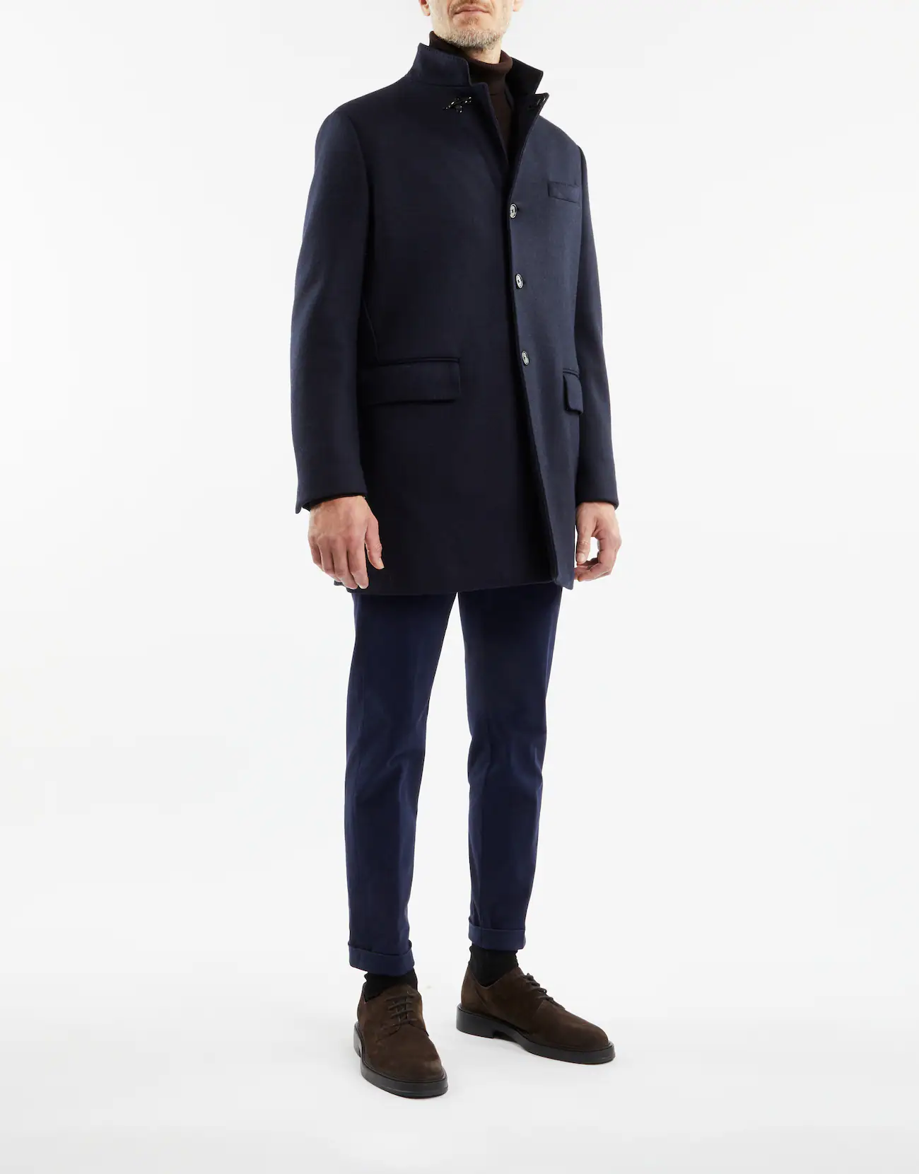 Fay Fay Cappotto in Panno di Lana — 4/10