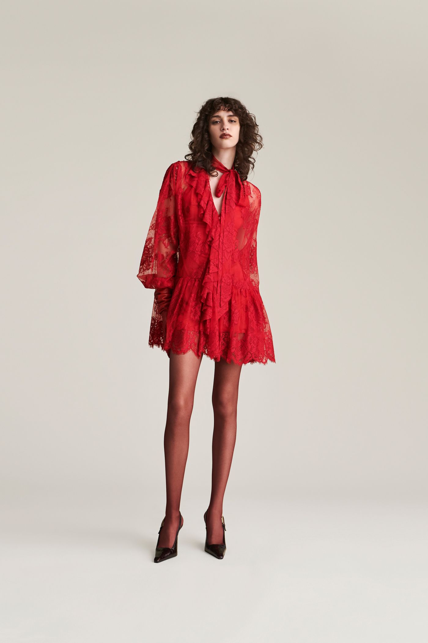 ANYIE BY Anyie By BABYDOLL DRESS LACE — 1/2