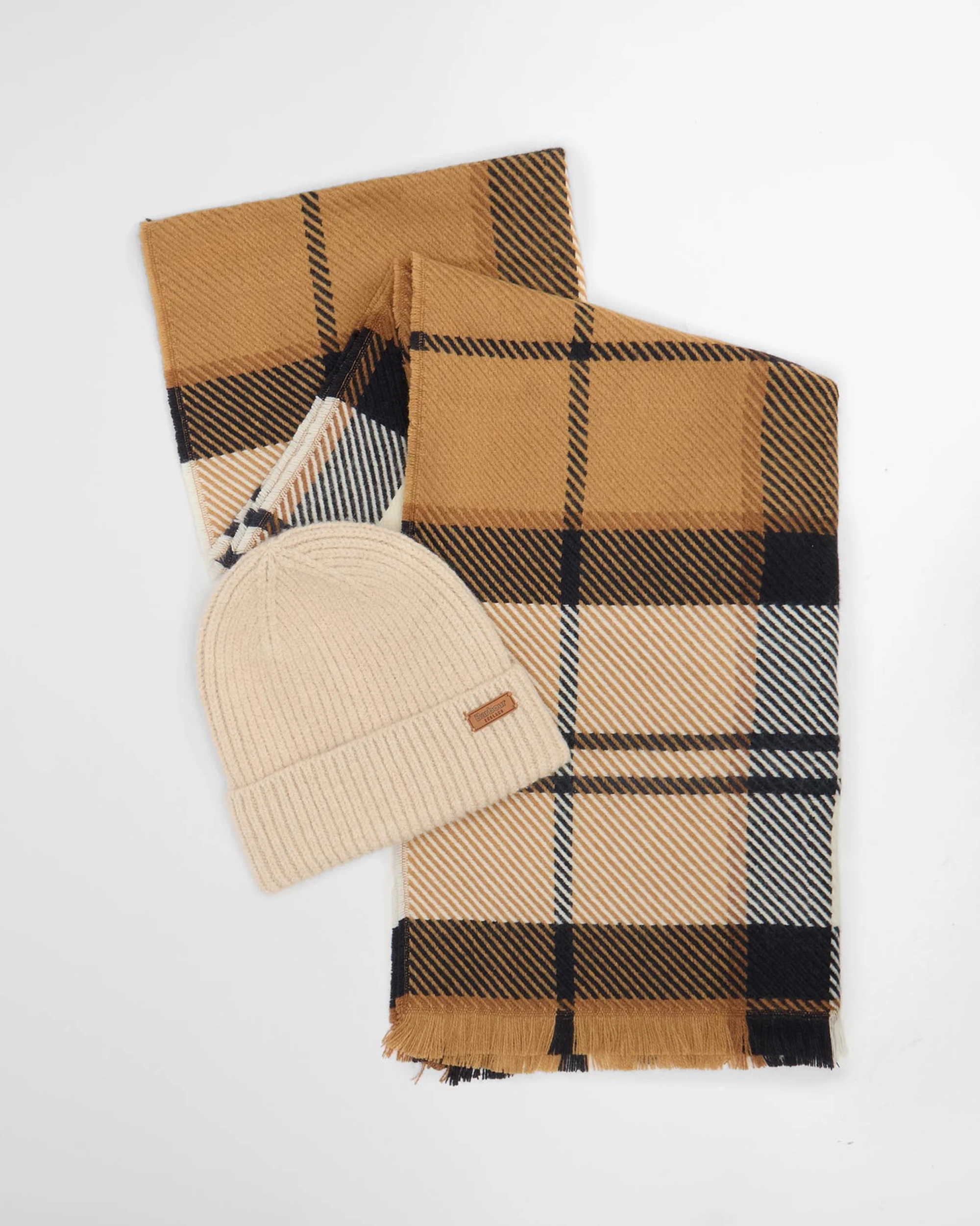 Barbour Barbour PENDLE BEANIE&BLAIR SCARF SET — 4/4