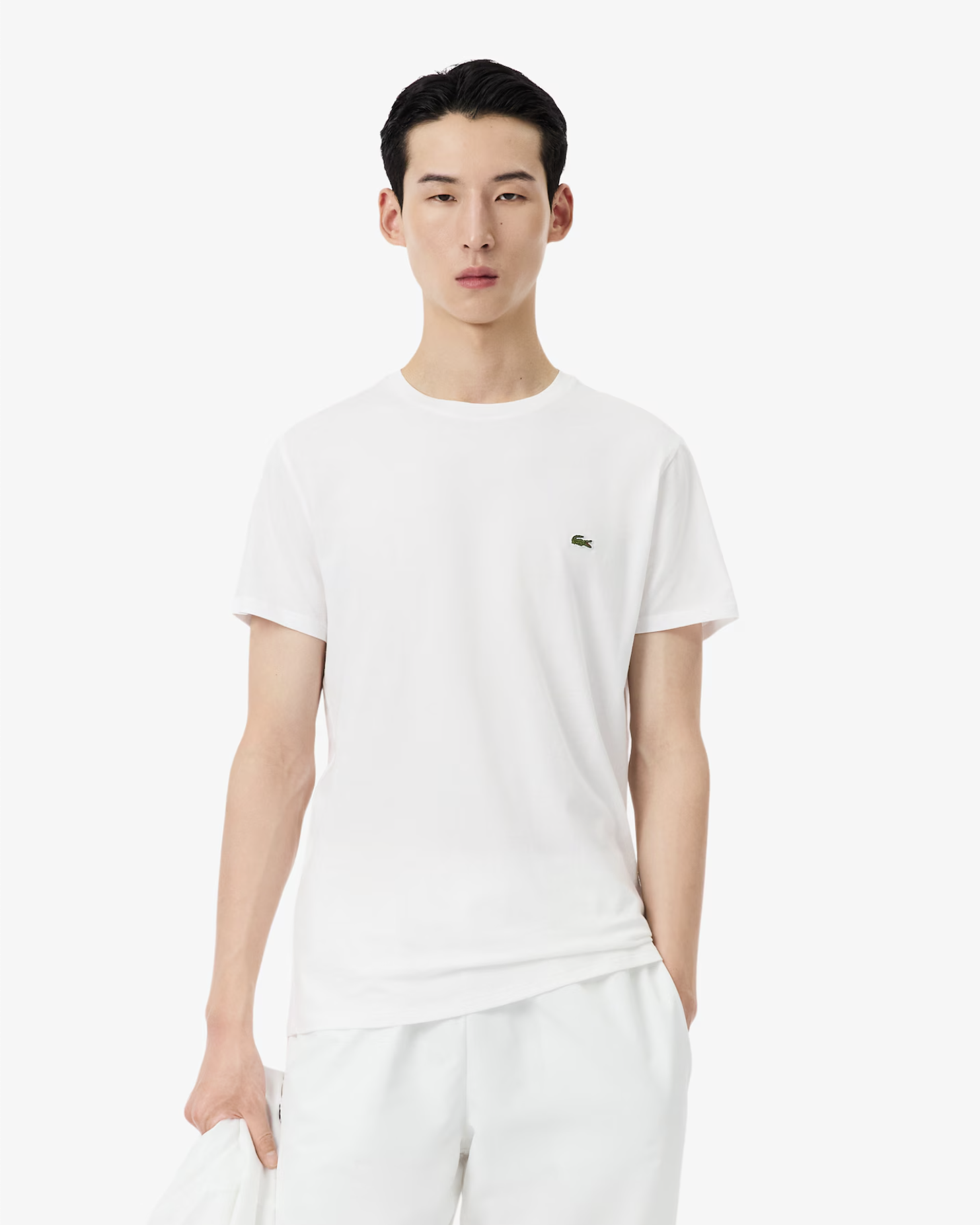 Lacoste Lacoste T-shirt in cotone Pima — 3/12