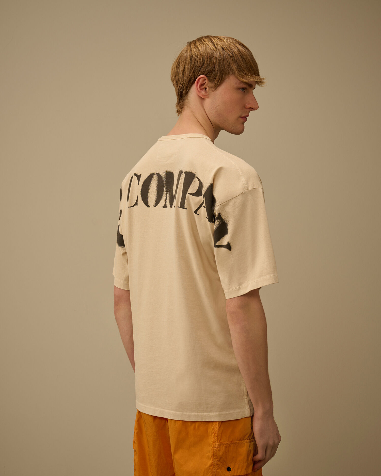 CP Company Cp Company 1020 Jersey Short Sleeve Stencil T-Shirt — 5/6