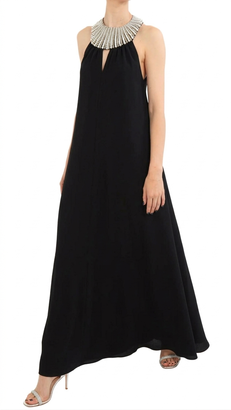 MIRIAM STELLA Miriam Stella PRINT LONG DRESS — 5/5