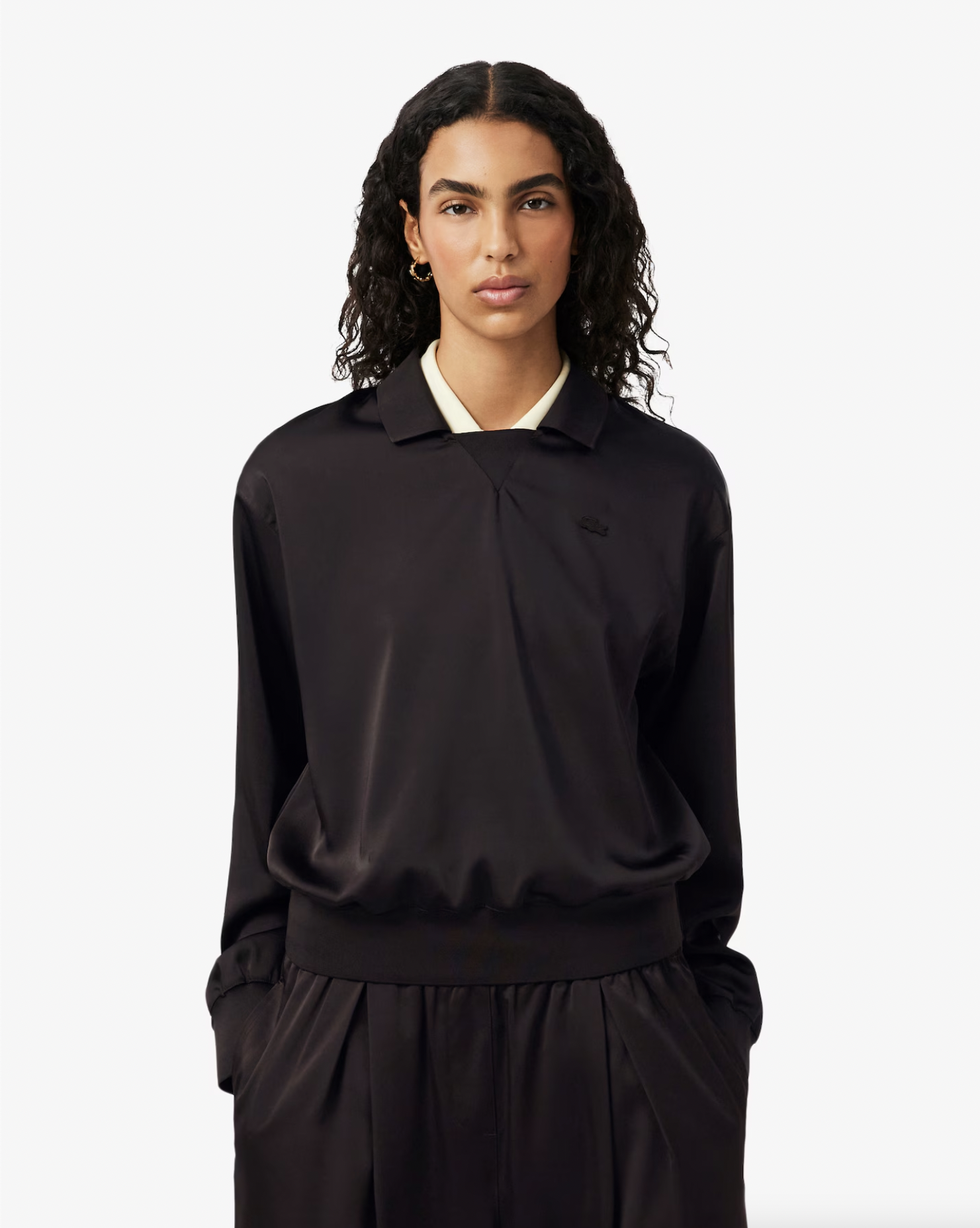 Lacoste Lacoste Polo in raso relaxed fit — 2/3