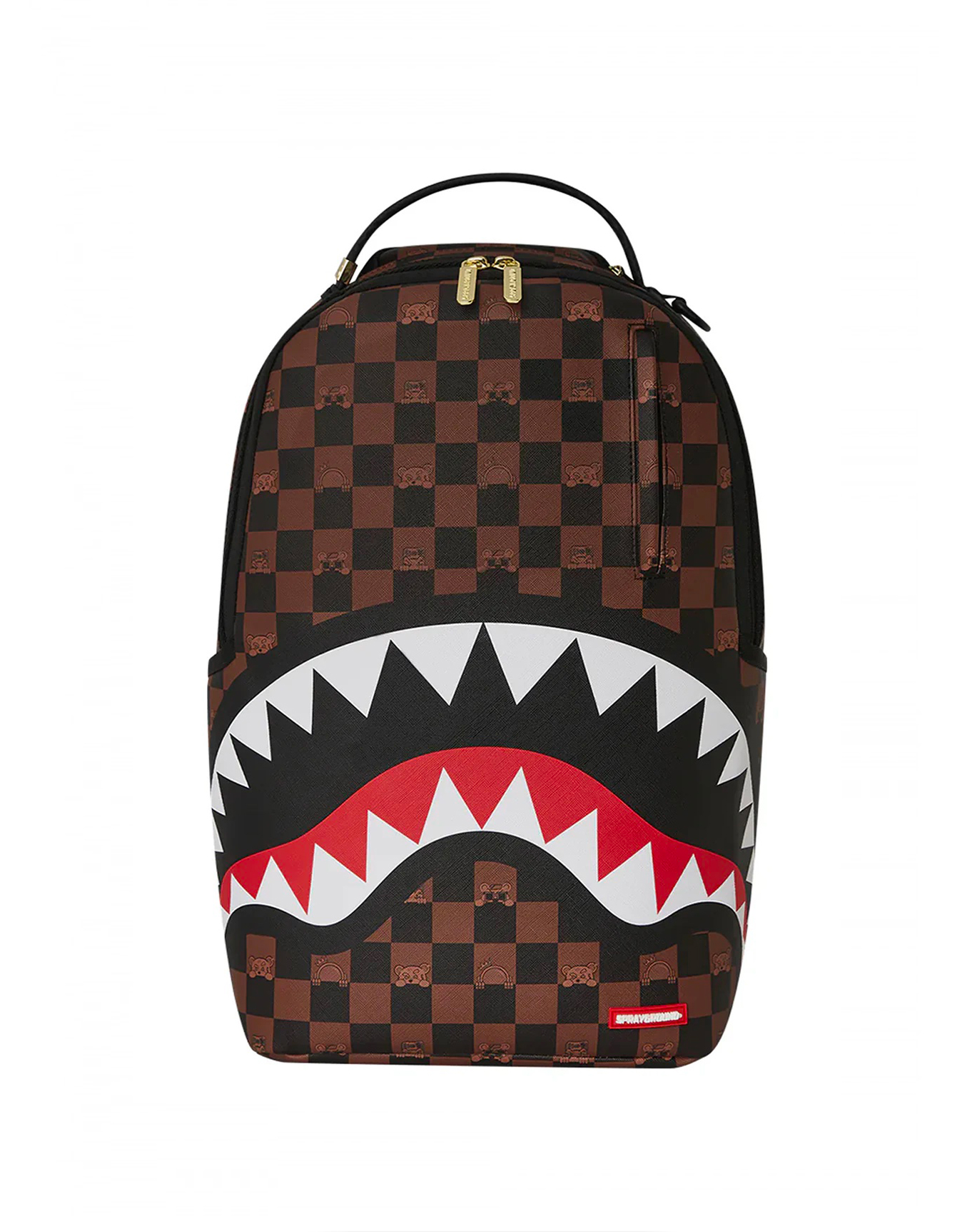 Sprayground PEEKING CHARACTER CHECK BACKPACK