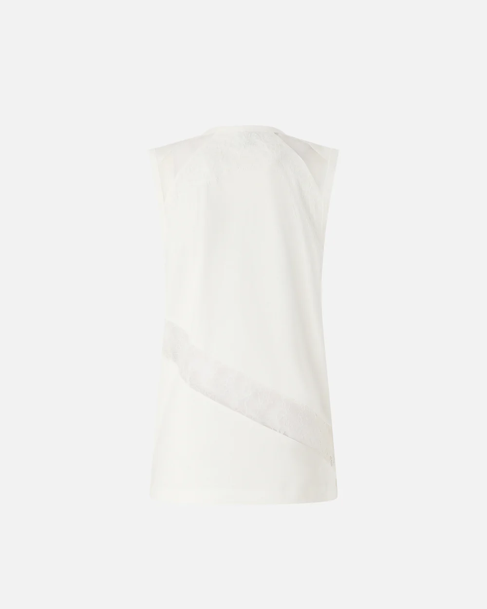 Pinko Pinko Top smanicato con dettagli in pizzo — 4/4