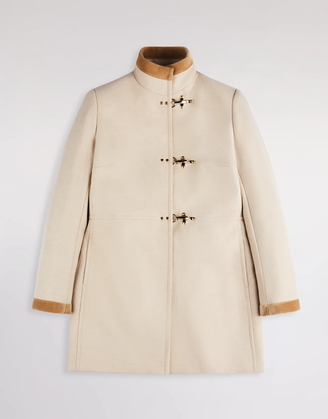Fay Fay Virginia Coat in Panno di Lana Mélange — 2/8