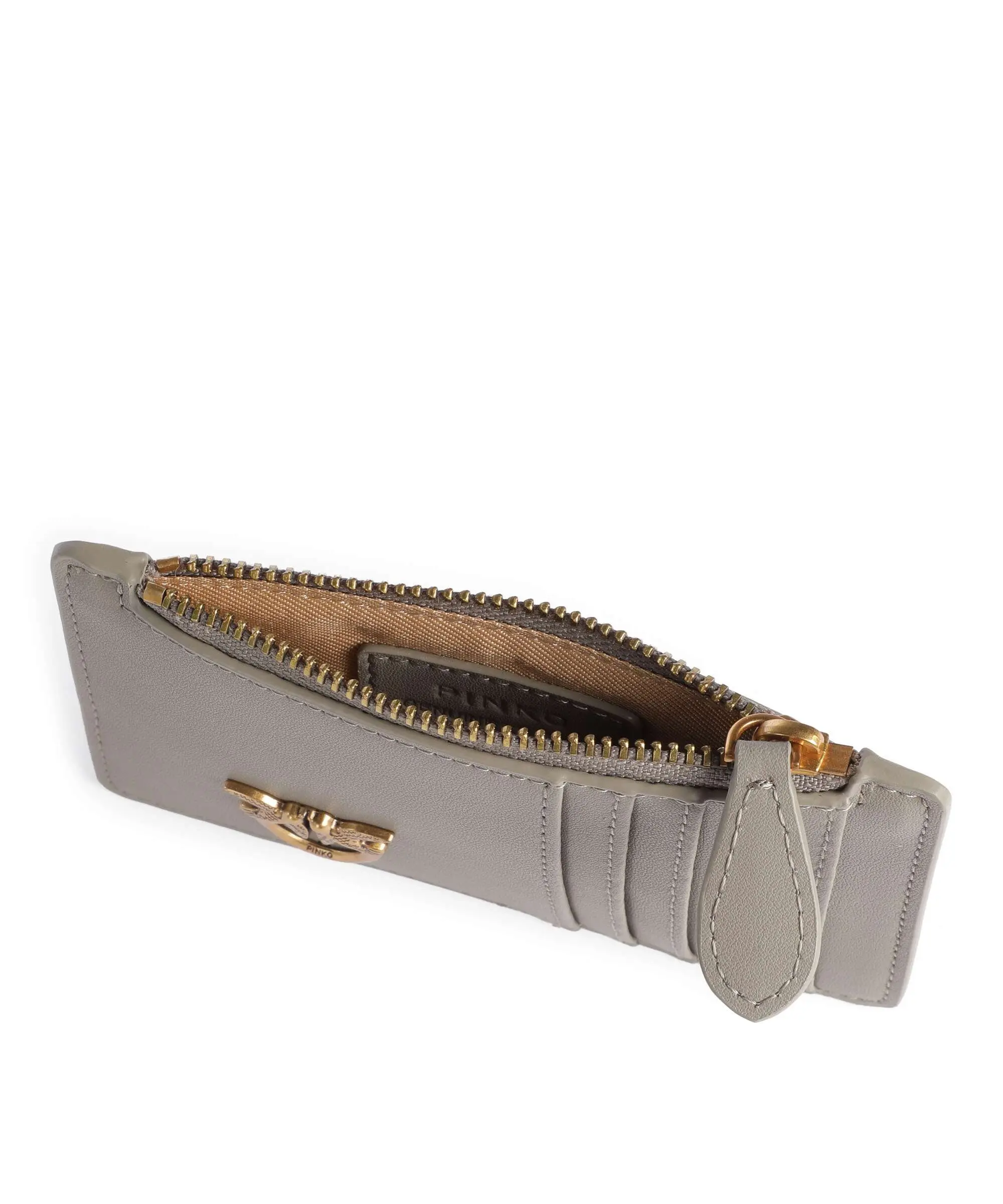 Pinko Pinko AIRONE CARDHOLDER VITELLO SETA — 17/21