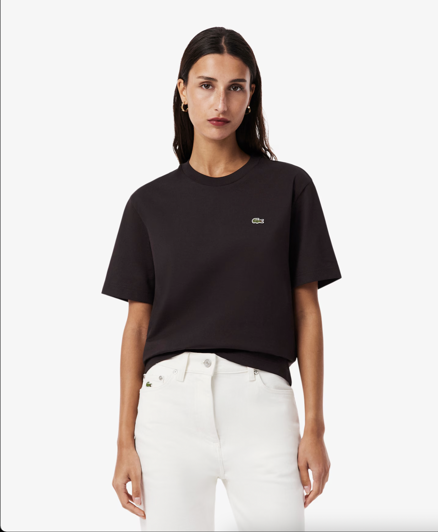 Lacoste T-shirt in morbido cotone relaxed fit