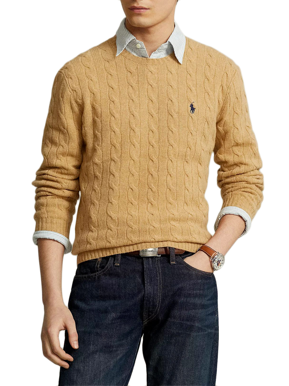 Polo Ralph Lauren Polo Ralph Lauren Maglia in lana e cashmere a trecce — 2/2