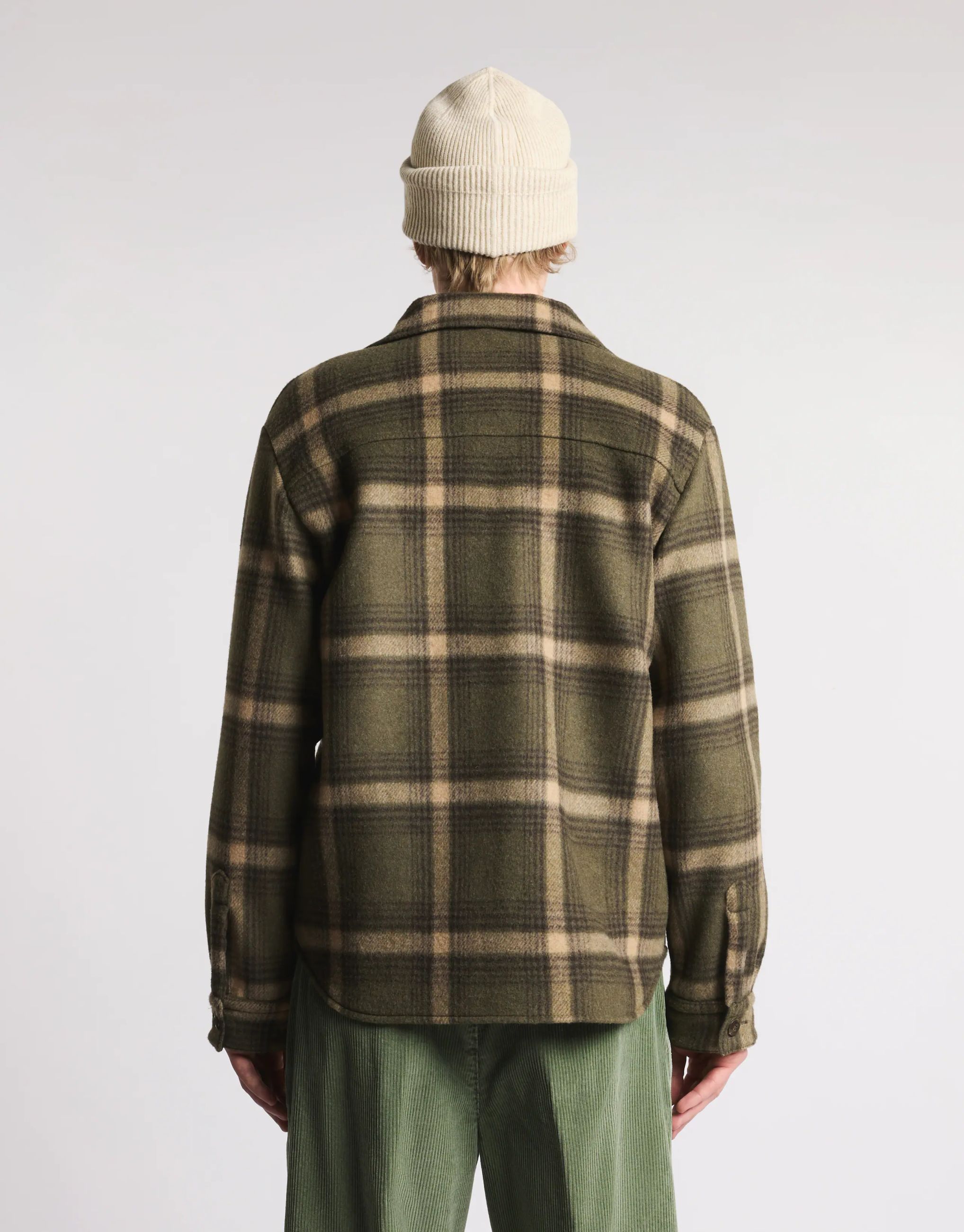 Fay Fay Shirt Jac in Panno di Lana - Fay Archive — 3/4