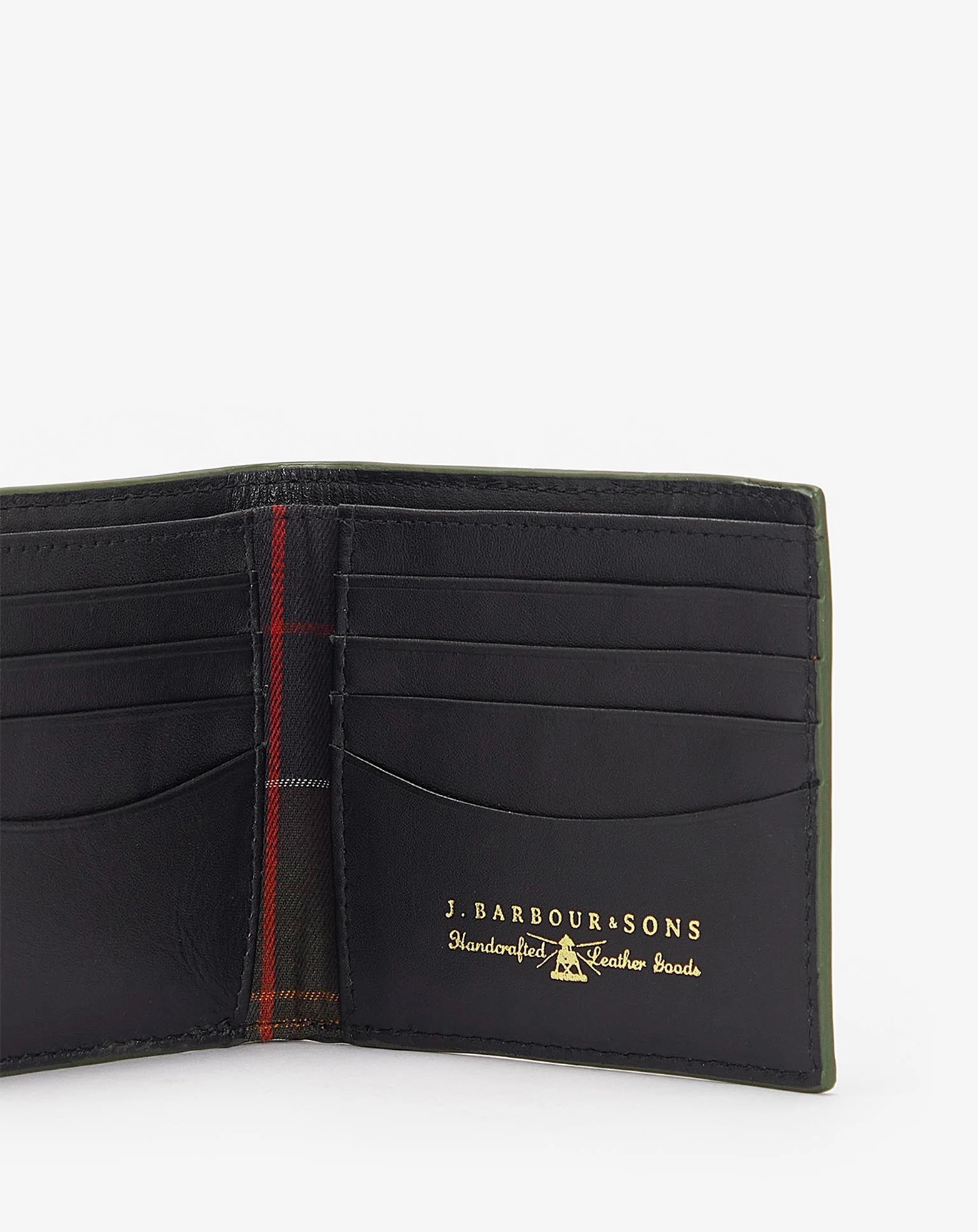 Barbour Barbour GRAIN LEATHER BILLFOLD WALLET — 2/3