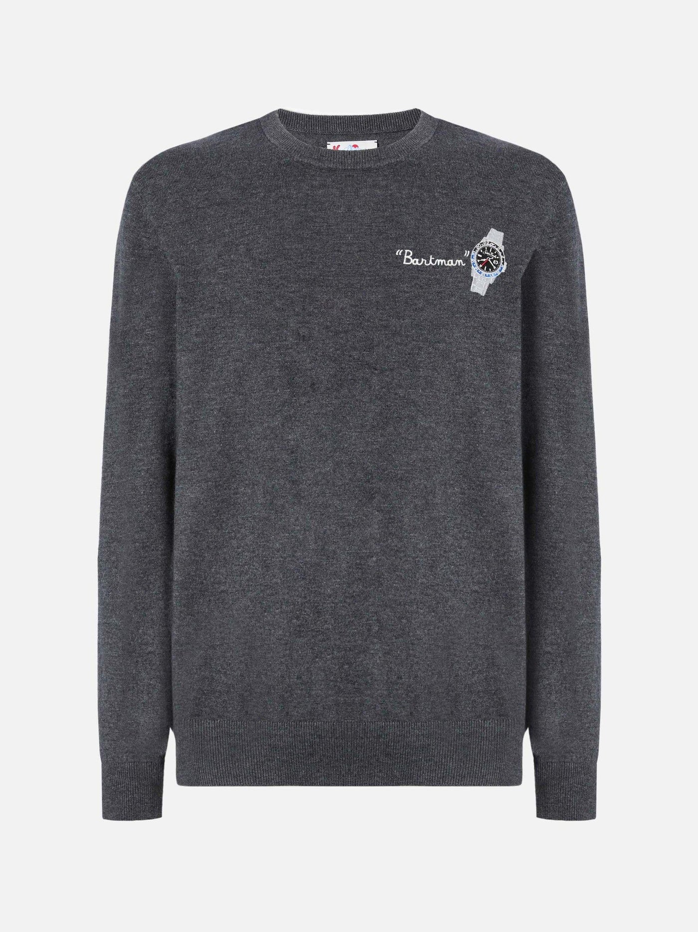 SAINT BARTH Saint Barth CREW NECK LIGHT SWEATER — 3/3