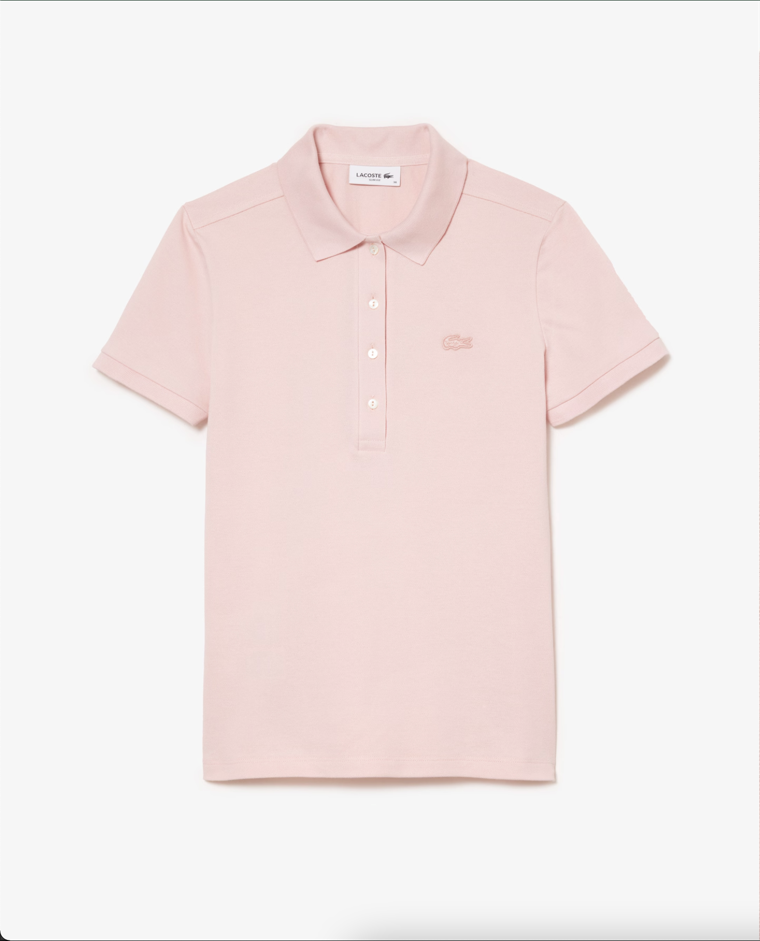 Lacoste Lacoste Polo da donna in piqué di cotone stretch Lacoste slim fit — 8/17