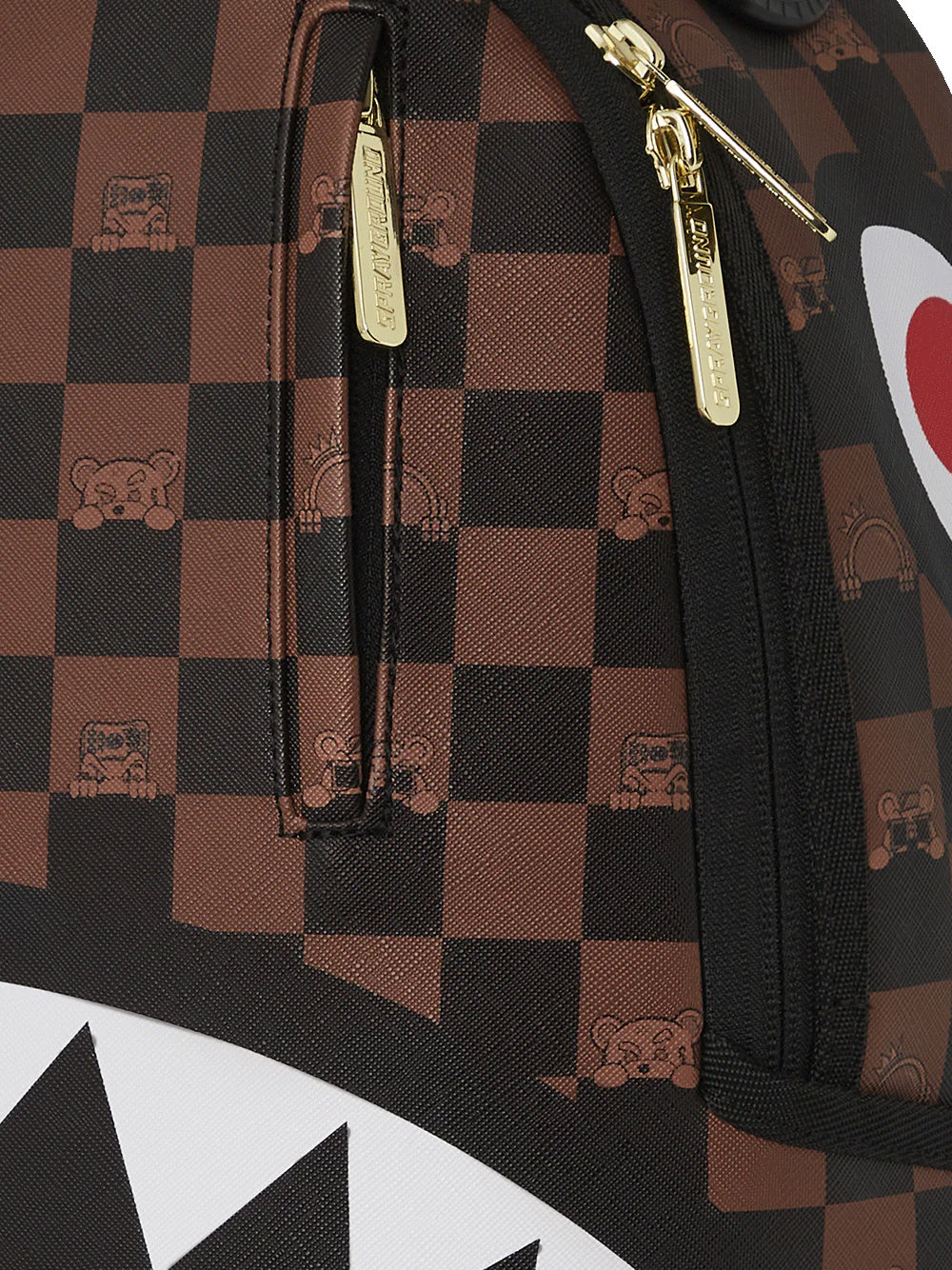 SPRAYGROUND Sprayground PEEKING CHARACTER CHECK BACKPACK — 4/4