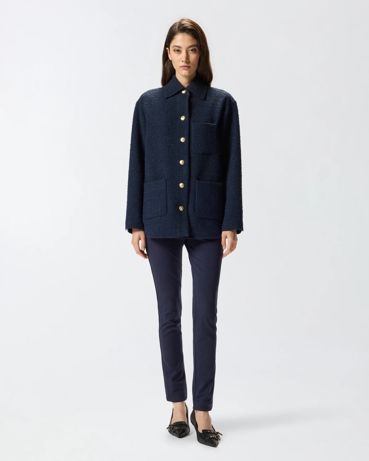 Pinko Pinko GHIACCIOLO GIACCA TWEED — 3/6