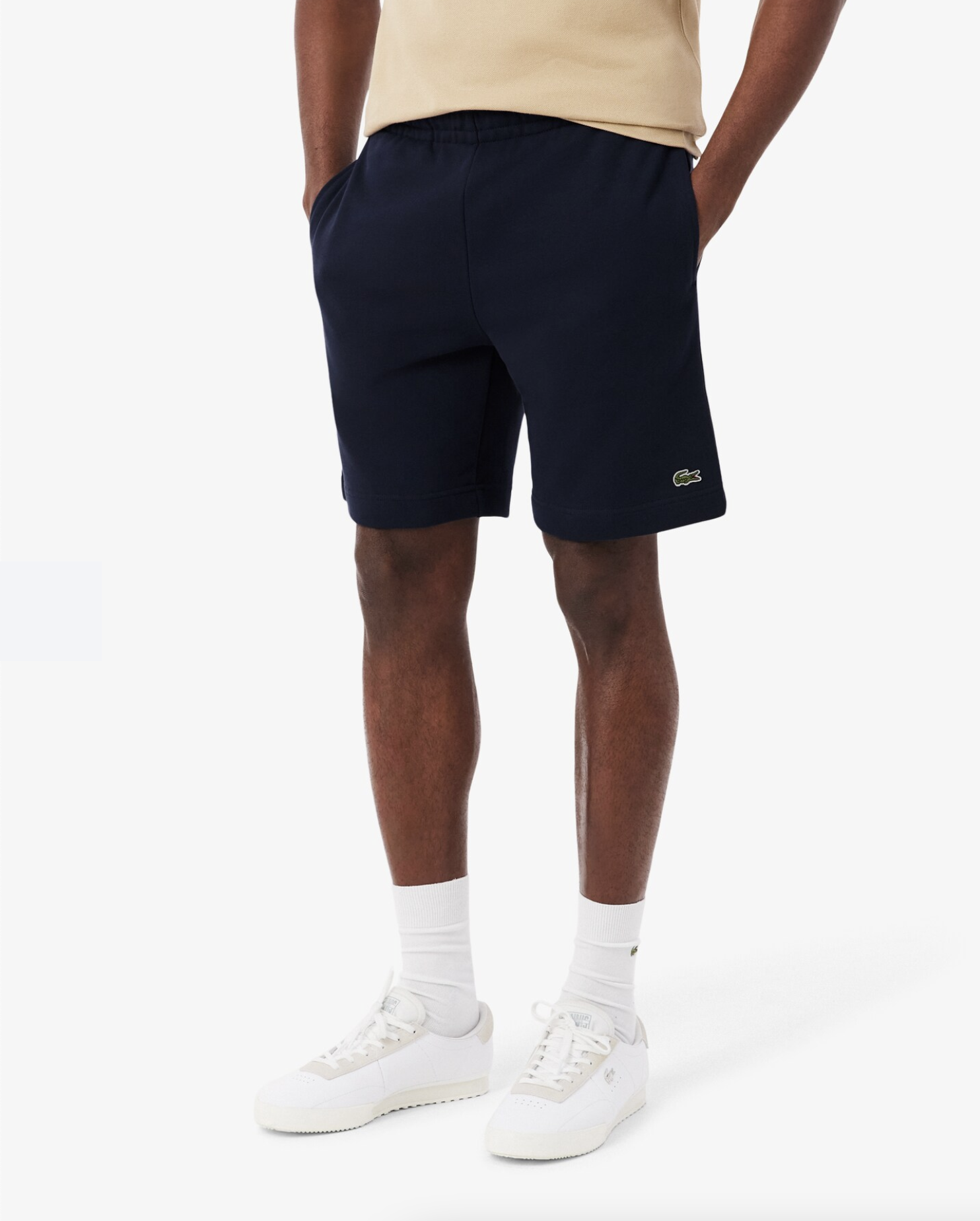 Lacoste Lacoste Shorts in tessuto felpato regular fit — 5/12