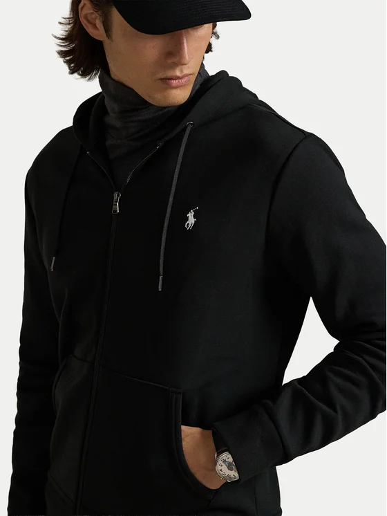 RALPH LAUREN Polo Ralph Lauren Felpa hoodie full zip sleeve double knt — 2/6