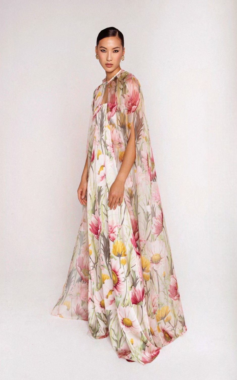 Giada curti Giada Curti MANTELLO CHIFFON