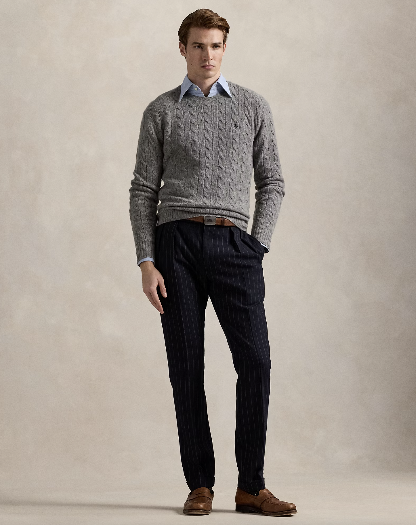 Polo Ralph Lauren Polo Ralph Lauren Maglia in lana e cashmere a trecce — 3/3