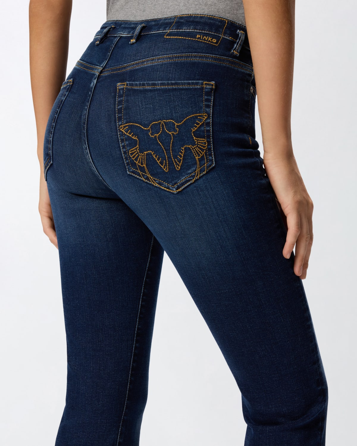 Pinko Jeans flared denim power stretch